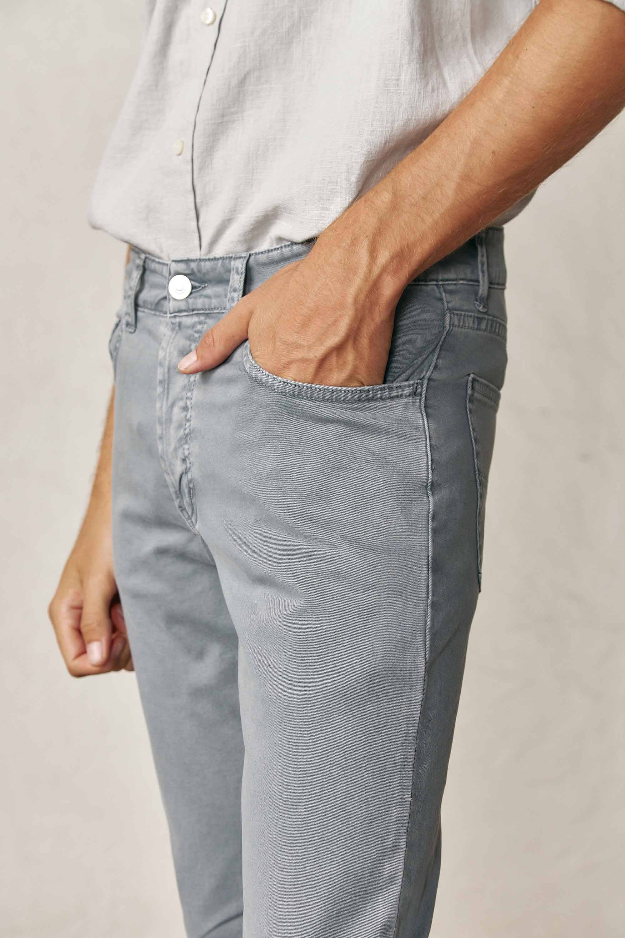 Pantalón Cinco Bolsillos - Gris - Fernando de Cárcer