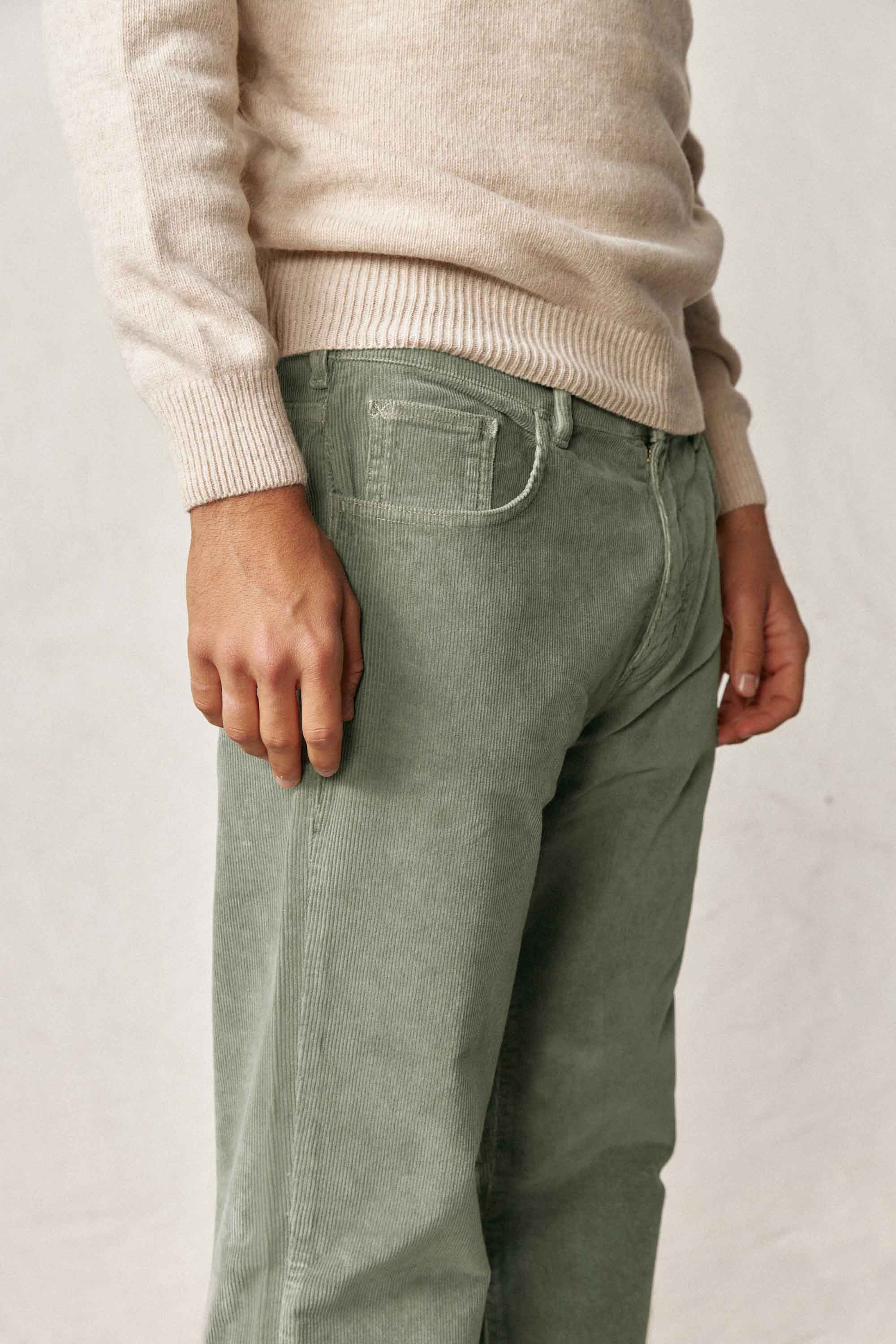 Pantalón Cinco Bolsillos Micropana - Khaki - Fernando de Cárcer