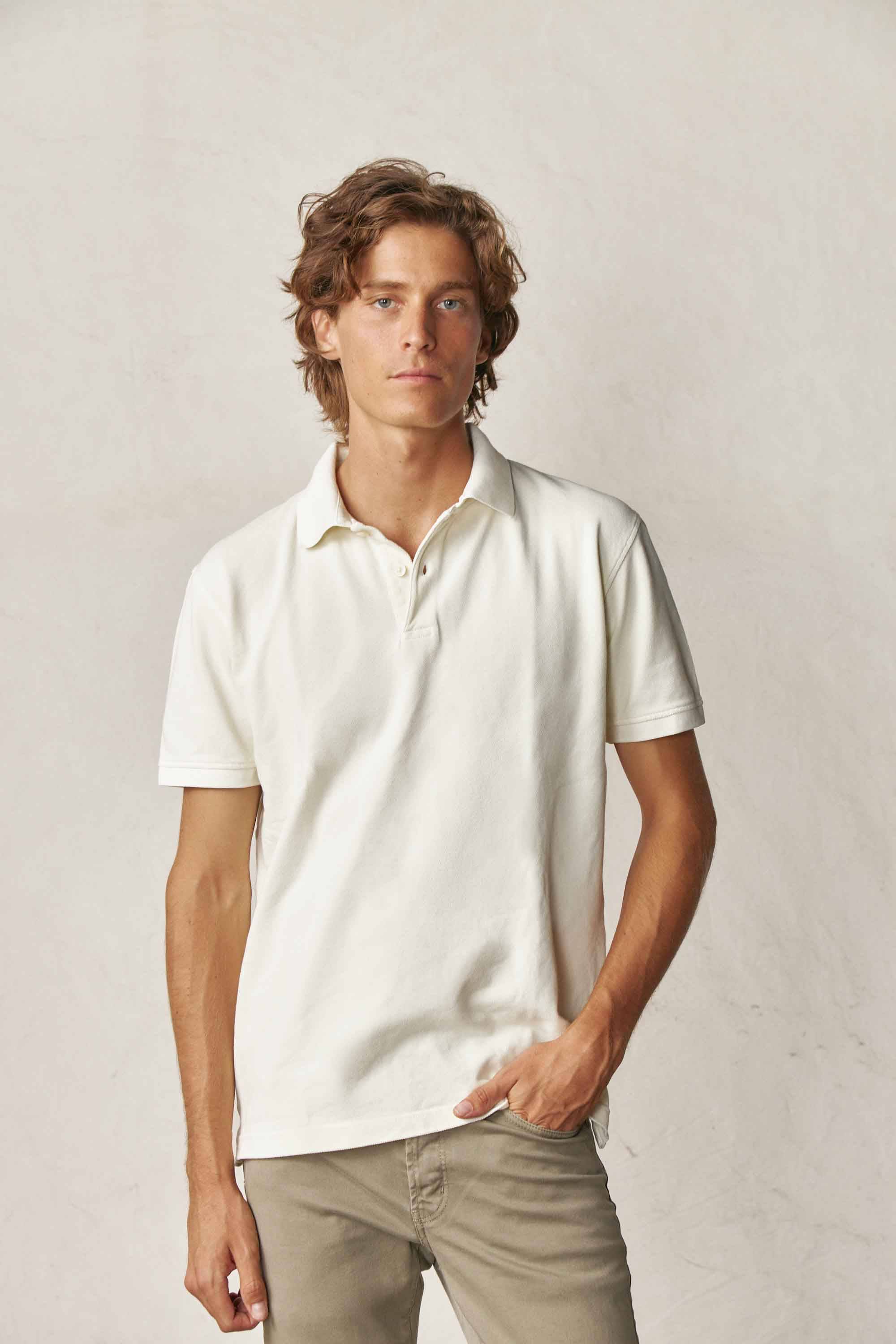 Pantalón Cinco Bolsillos - Piedra - Fernando de Cárcer