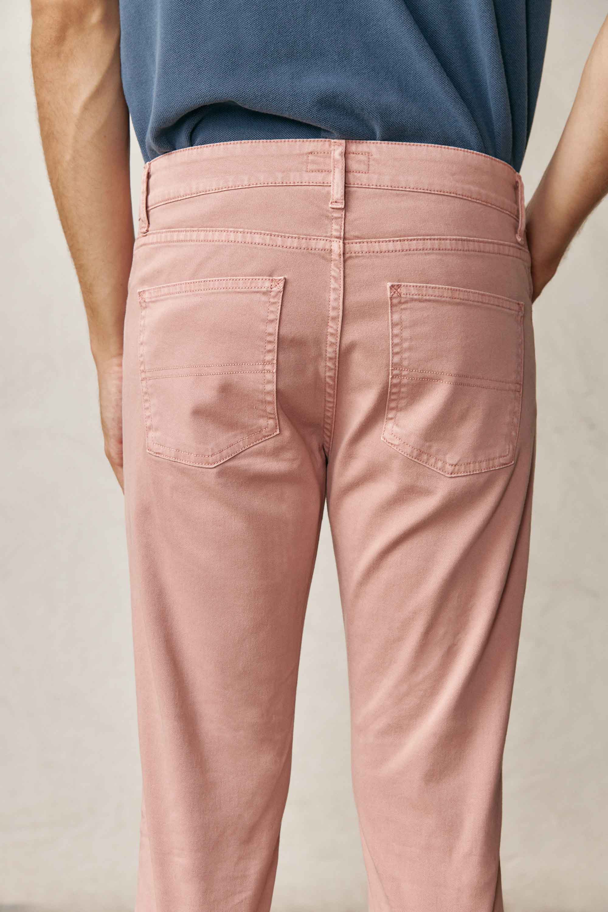 Pantalón Cinco Bolsillos - Salmón - Fernando de Cárcer