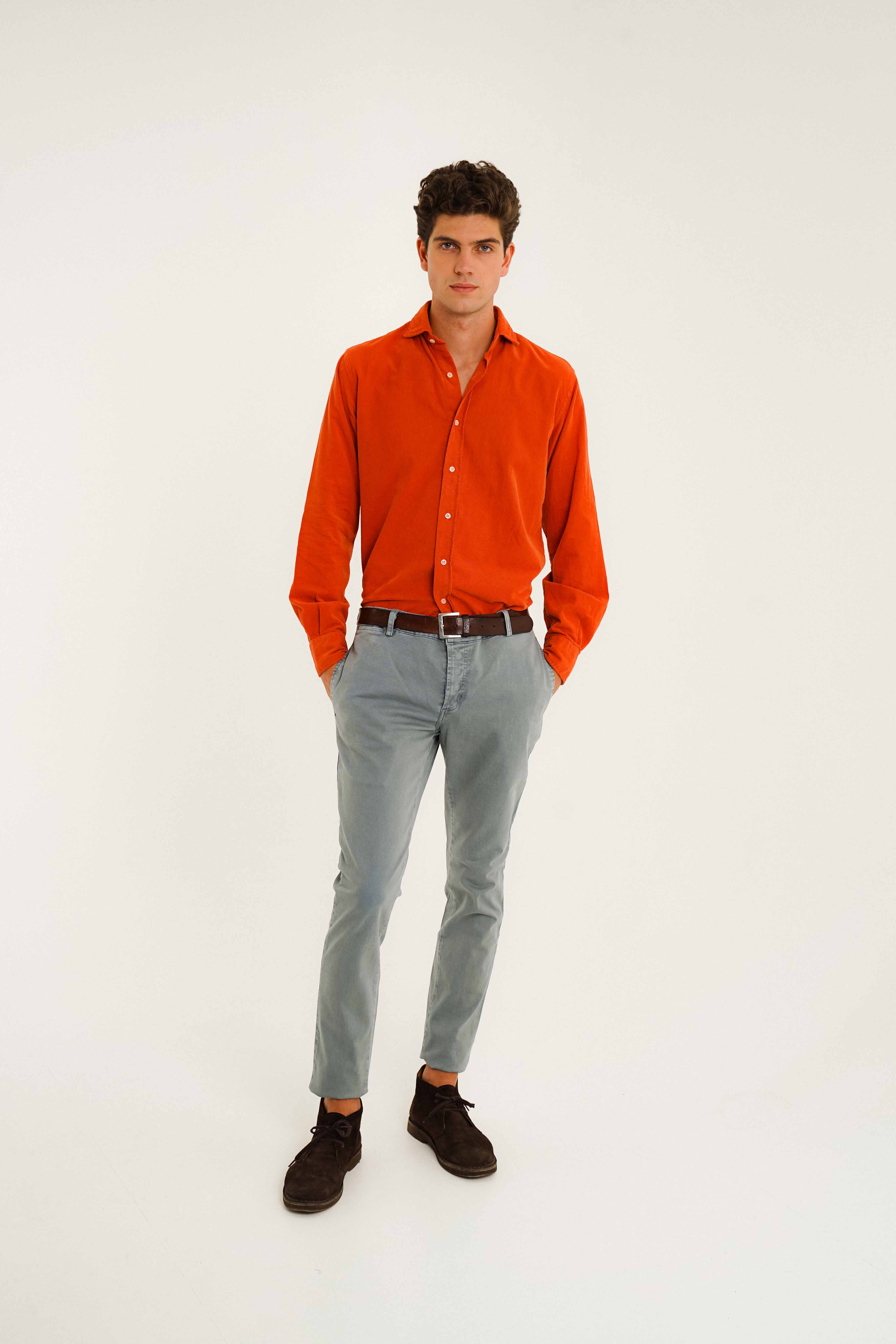 Camisa Micropana - Teja - Fernando de Cárcer