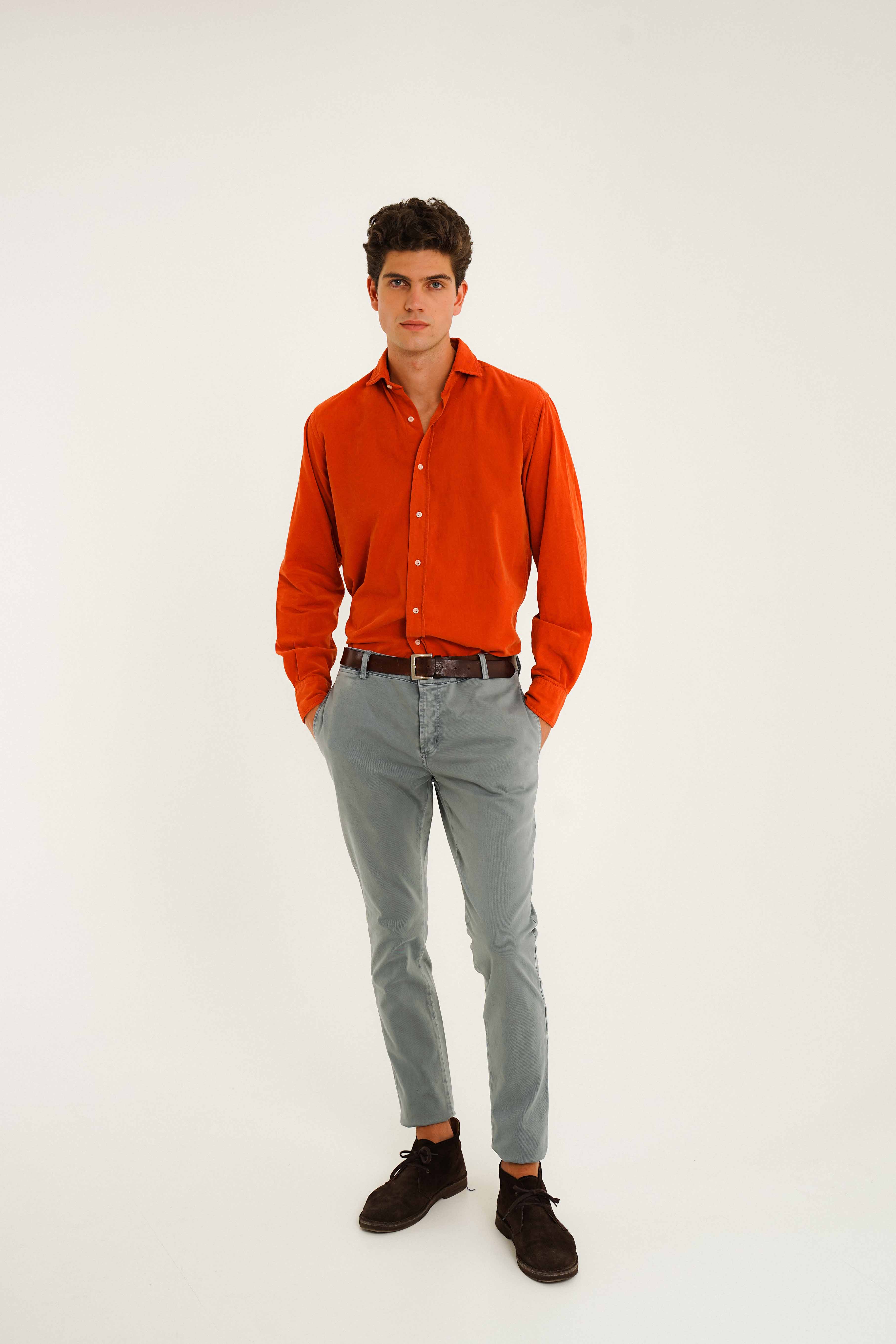 Camisa Micropana - Teja - Fernando de Cárcer