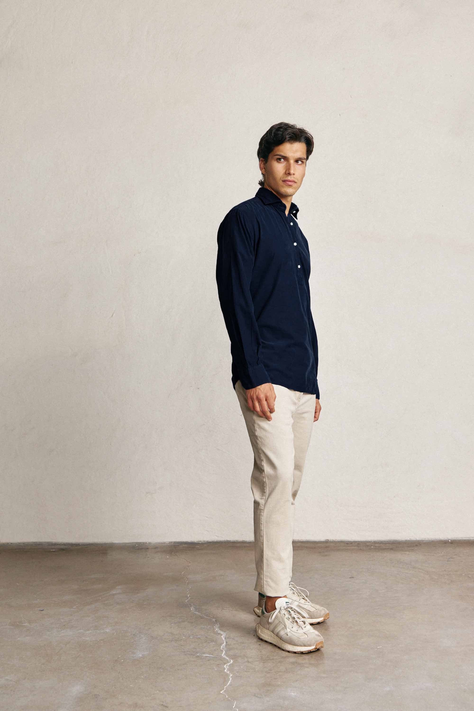 Polera Micropana - Azul Marino - Fernando de Cárcer
