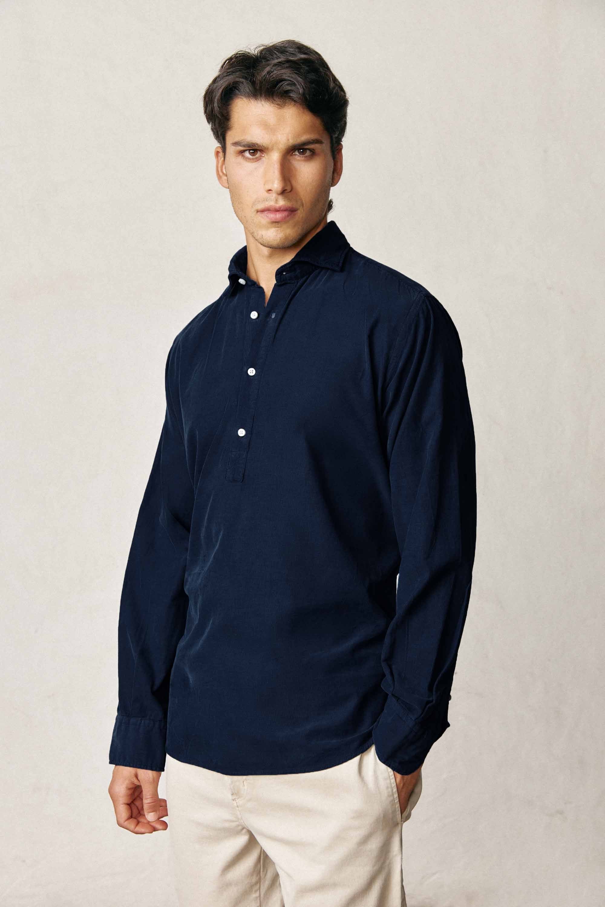 Polera Micropana - Azul Marino - Fernando de Cárcer