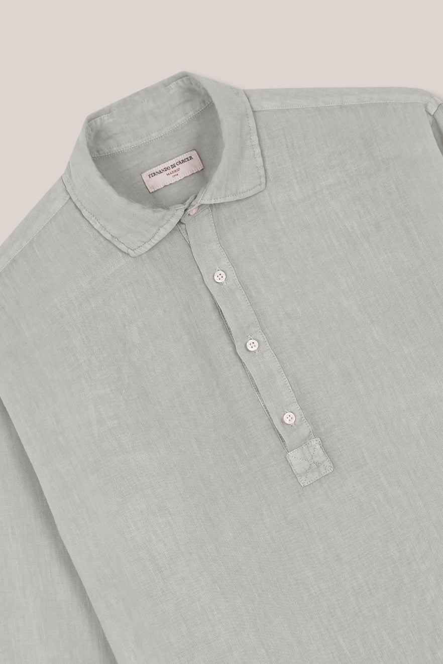 Polera de Lino - Verde Claro - Fernando de Cárcer