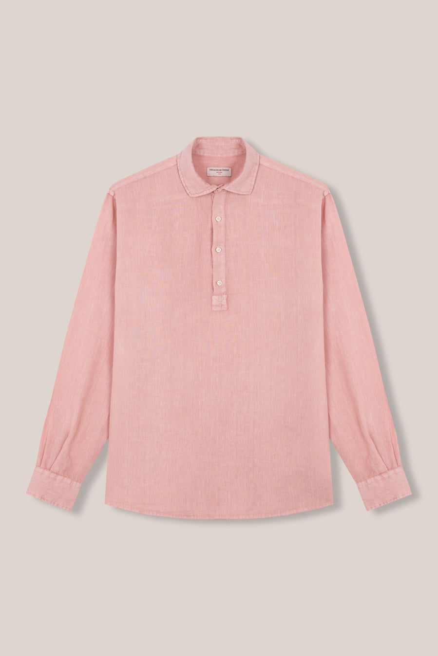 Polera de Lino - Salmón - Fernando de Cárcer