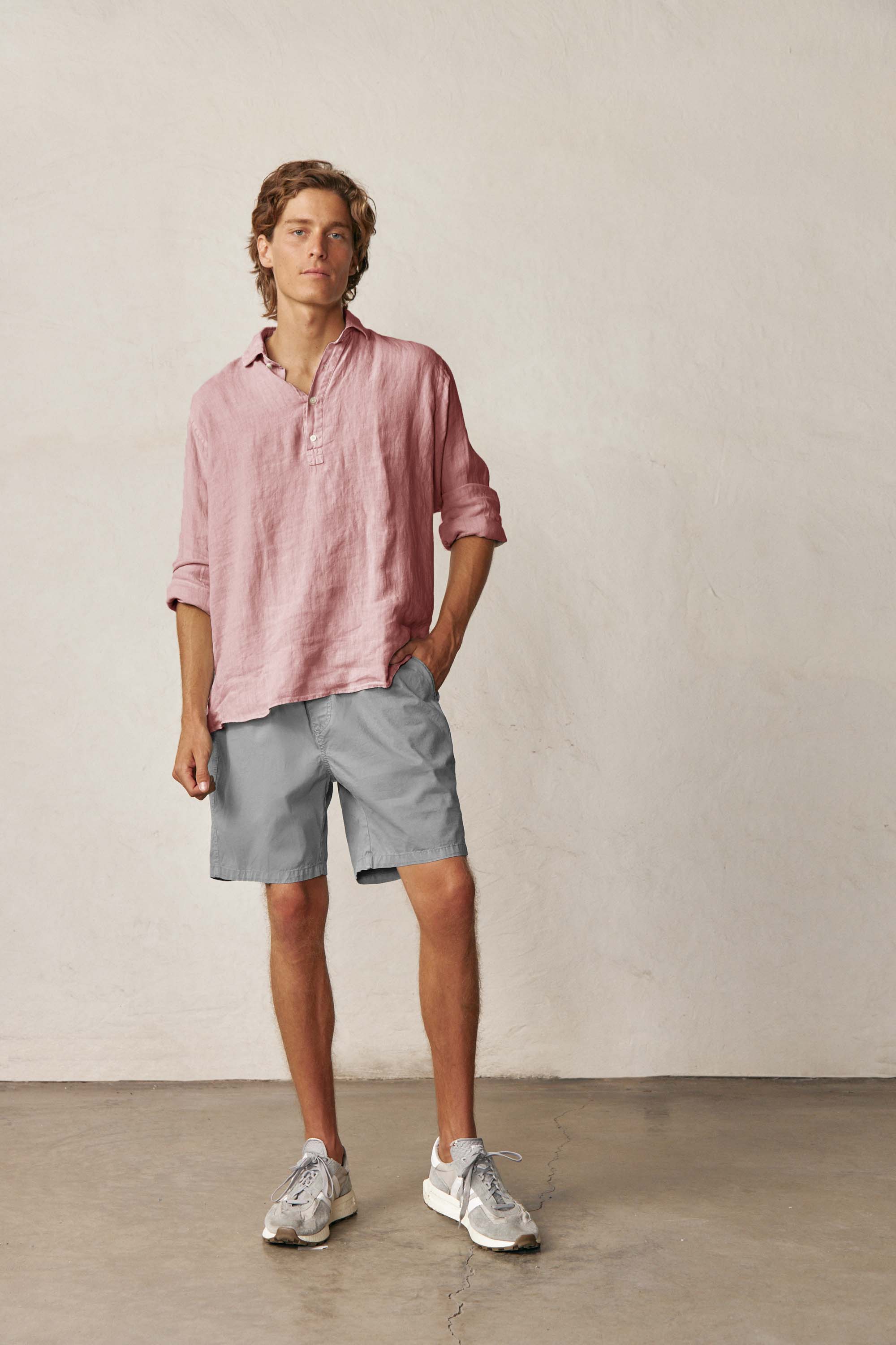 Polera de Lino - Salmón