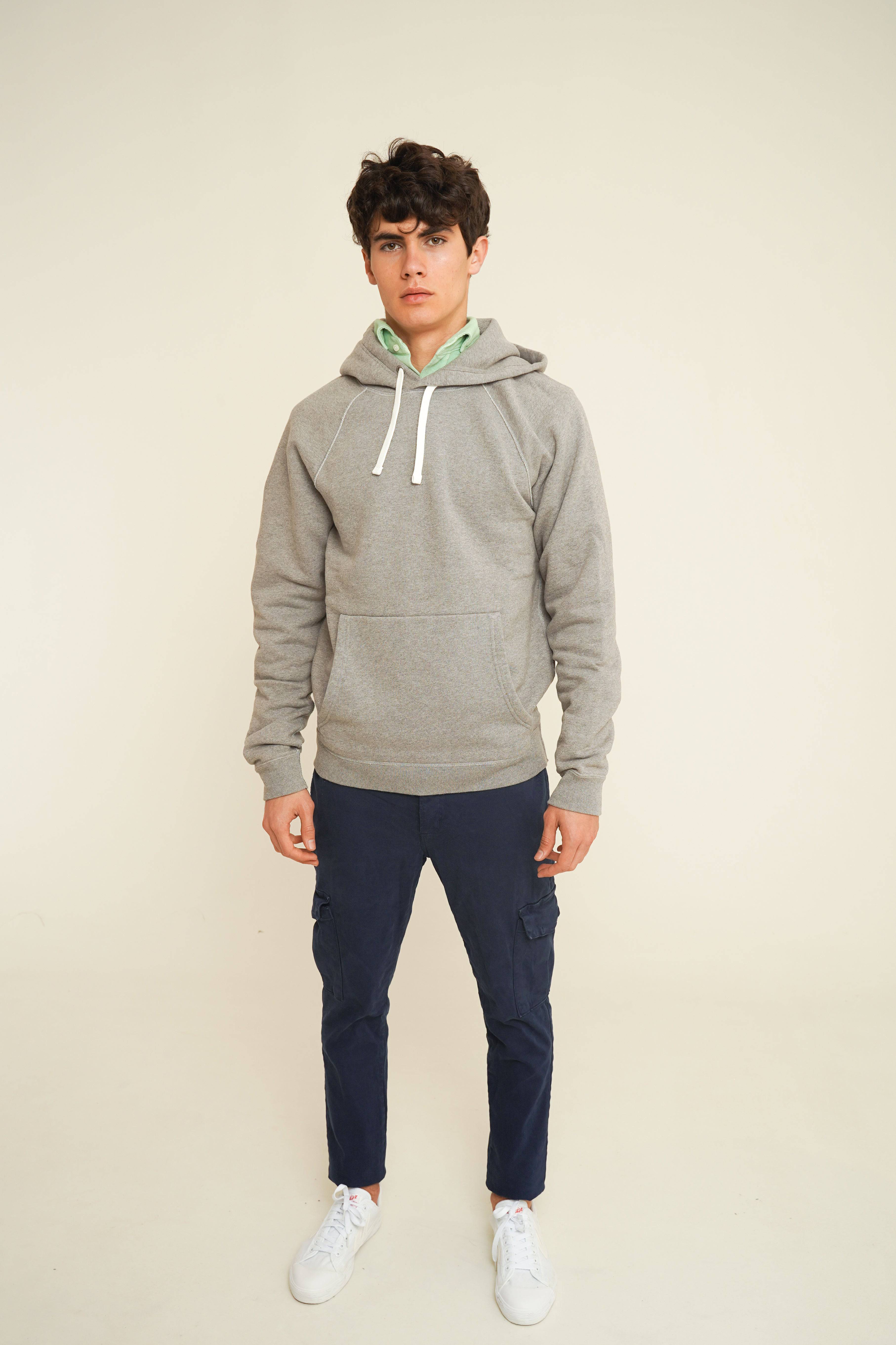 Sudadera Hoodie - Gris Jogger - Fernando de Cárcer