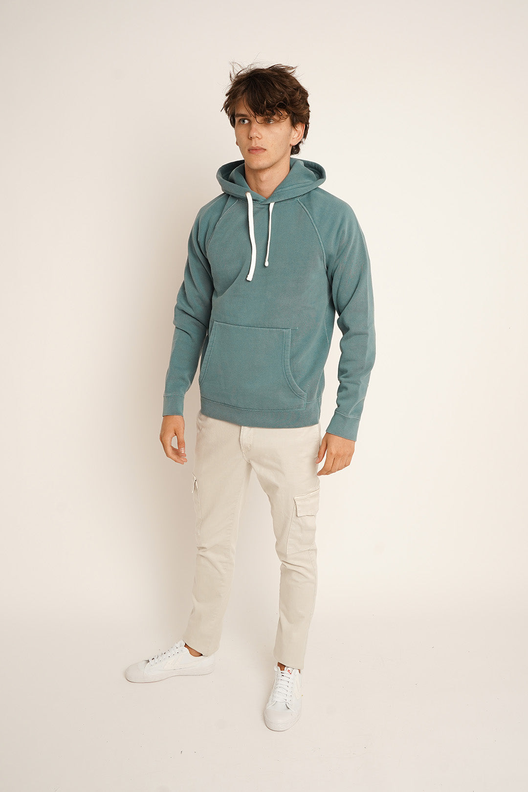 Sweatshirt Hoodie Turquoise