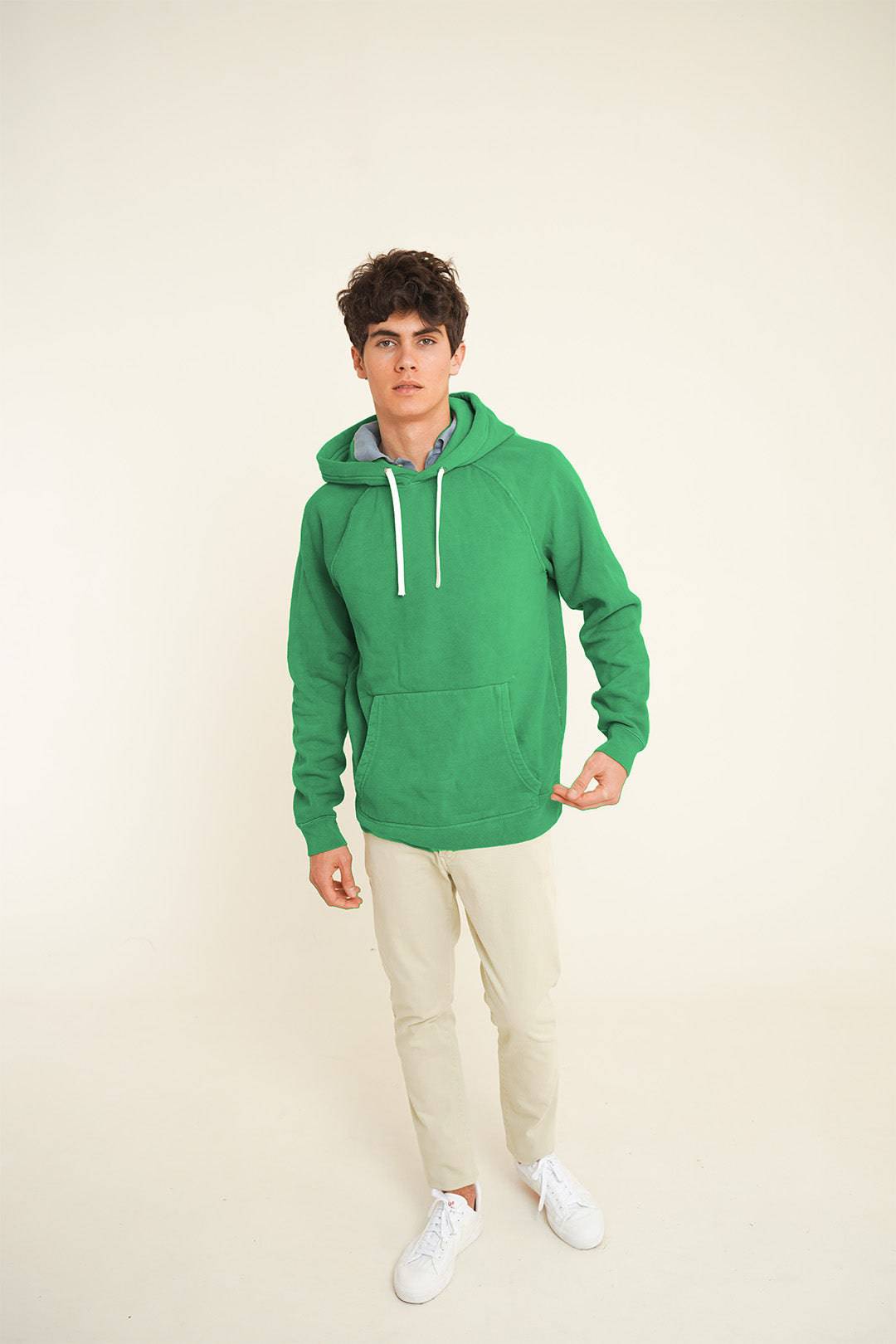 Sudadera Hoodie - Verde Botella - Fernando de Cárcer