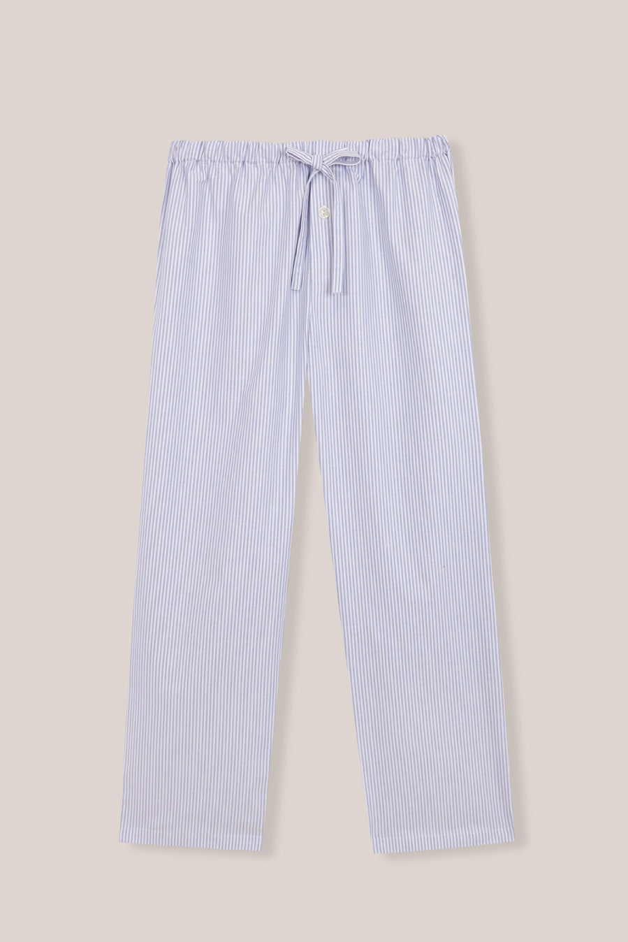 Pijama - Oxford Rayas Azul y Blanco