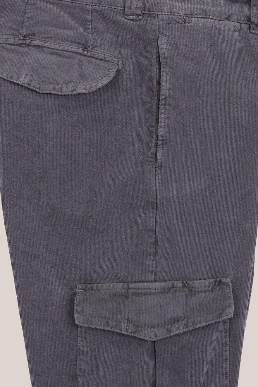 Pantalón Cargo Micropana - Gris