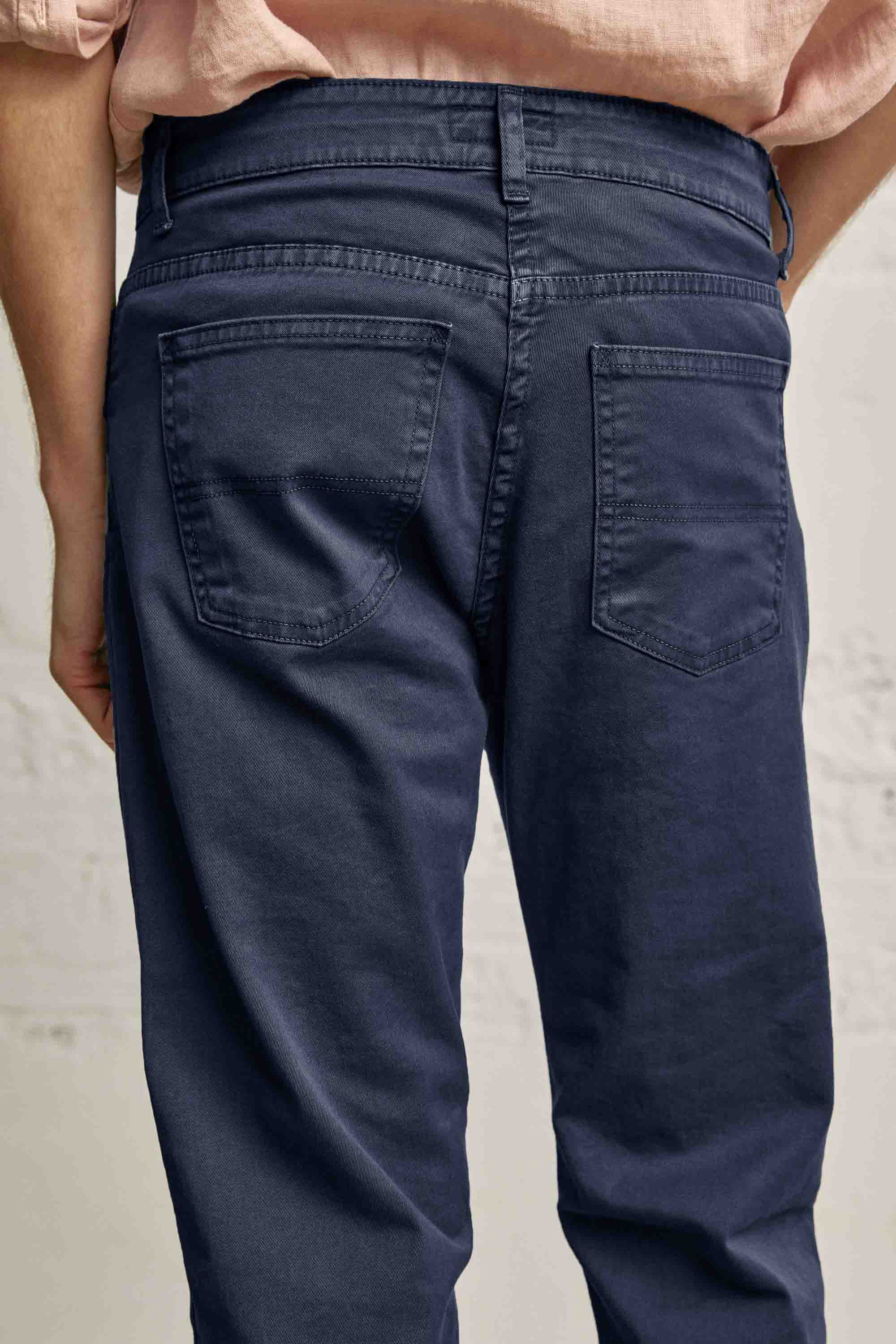 Pantalón Cinco Bolsillos - Azul Marino