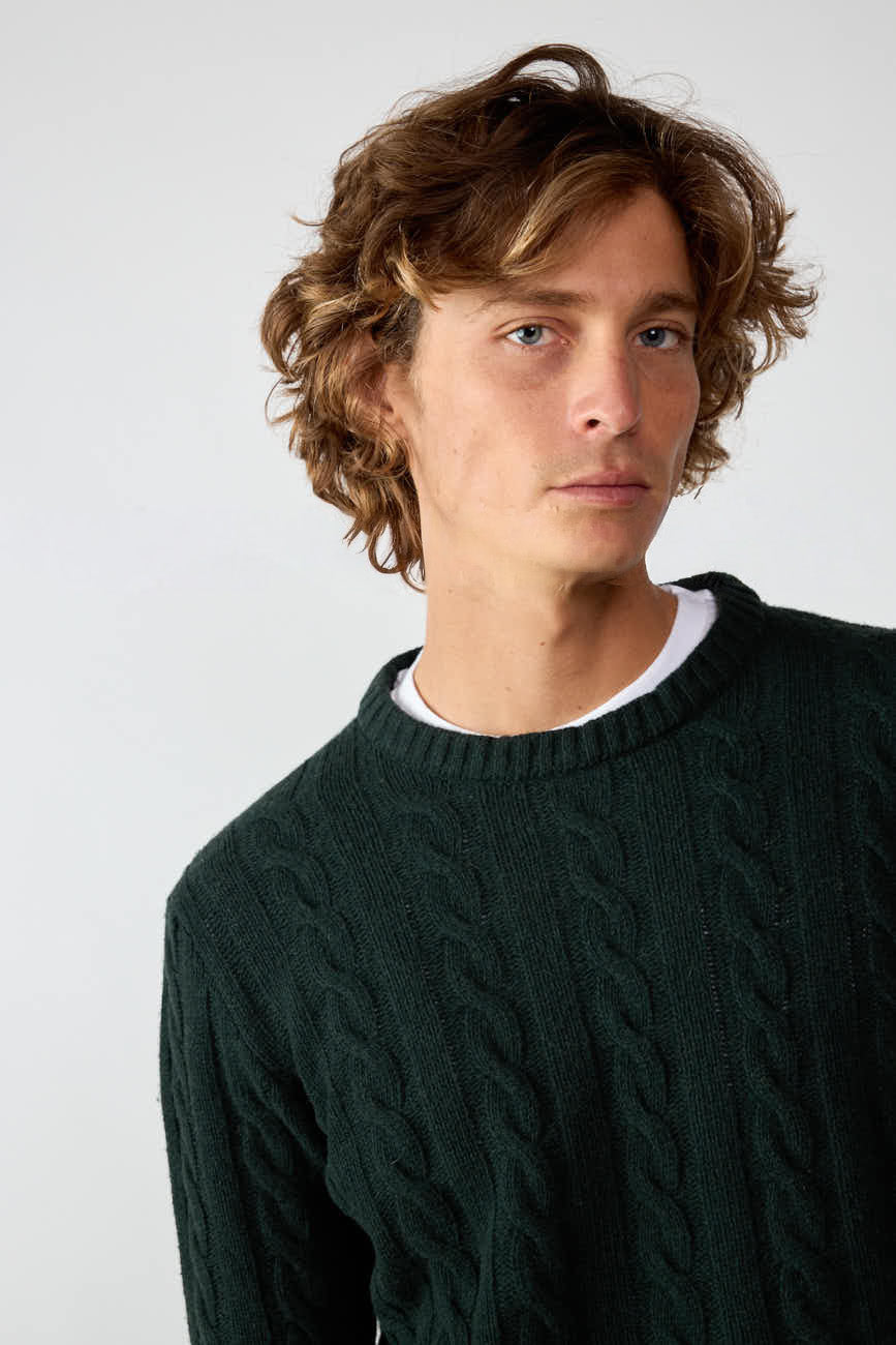 Jersey Cuello Redondo Ochos - Verde