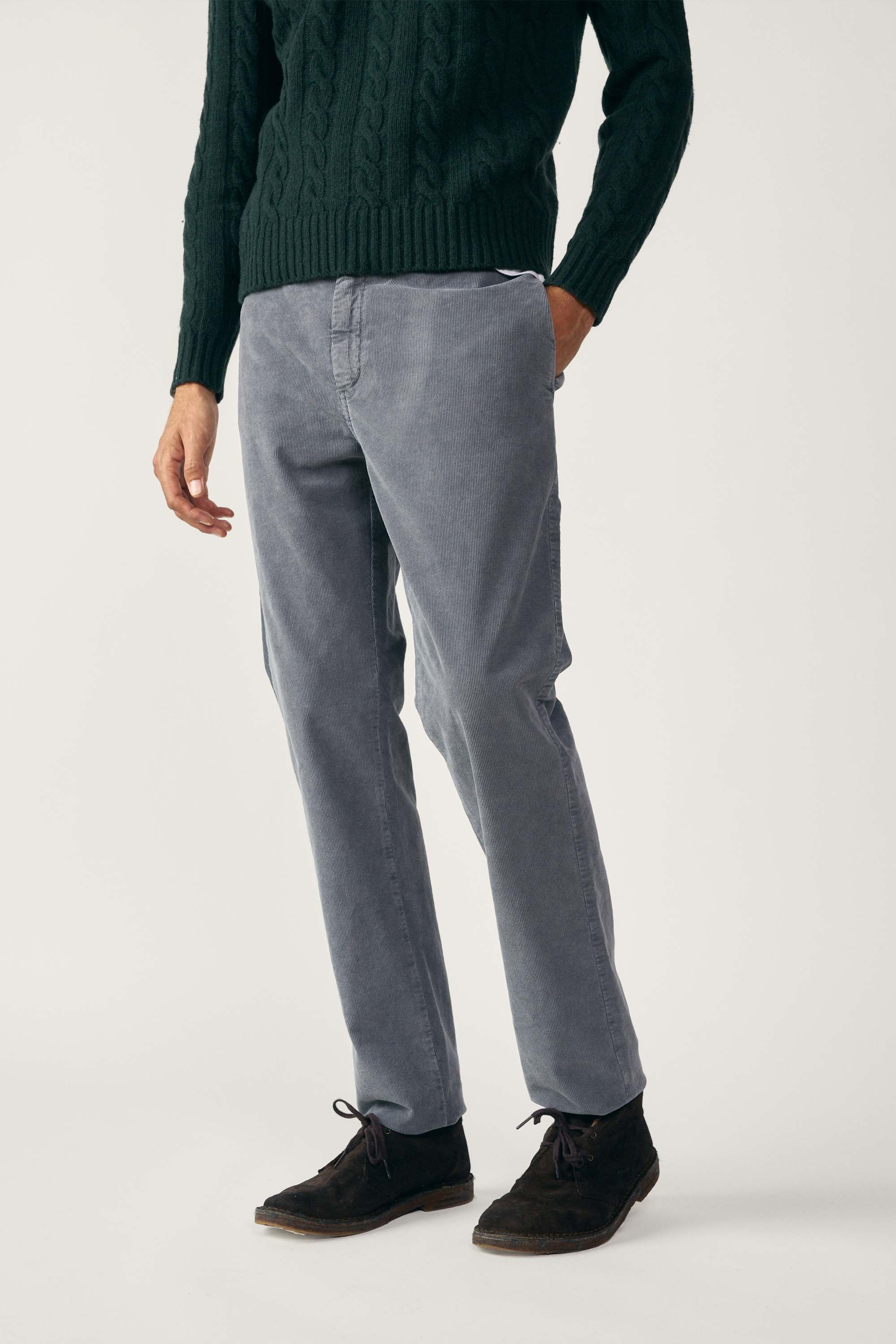 Pantalón Chino Micropana - Gris