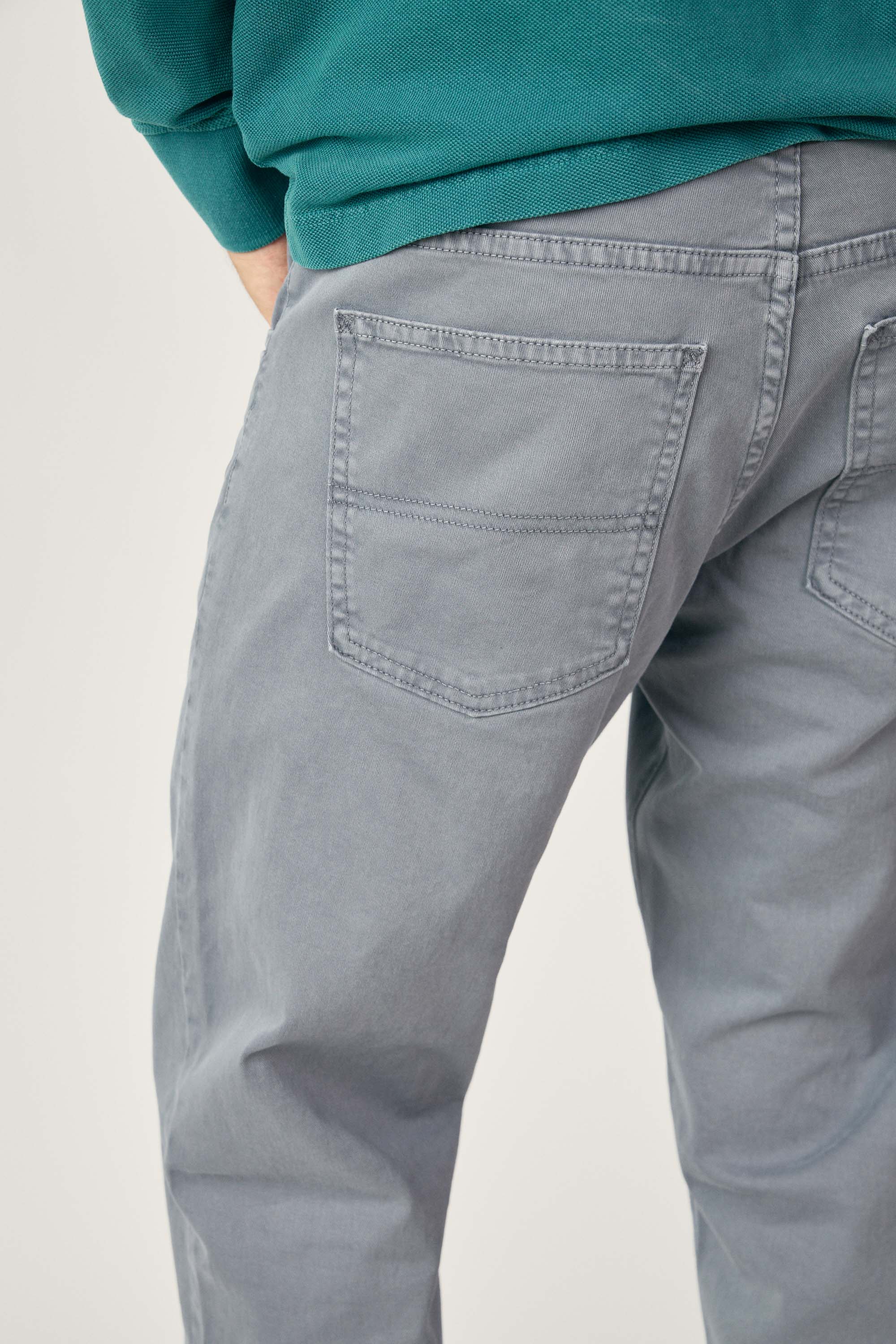 Pantalón Cinco Bolsillos - Gris