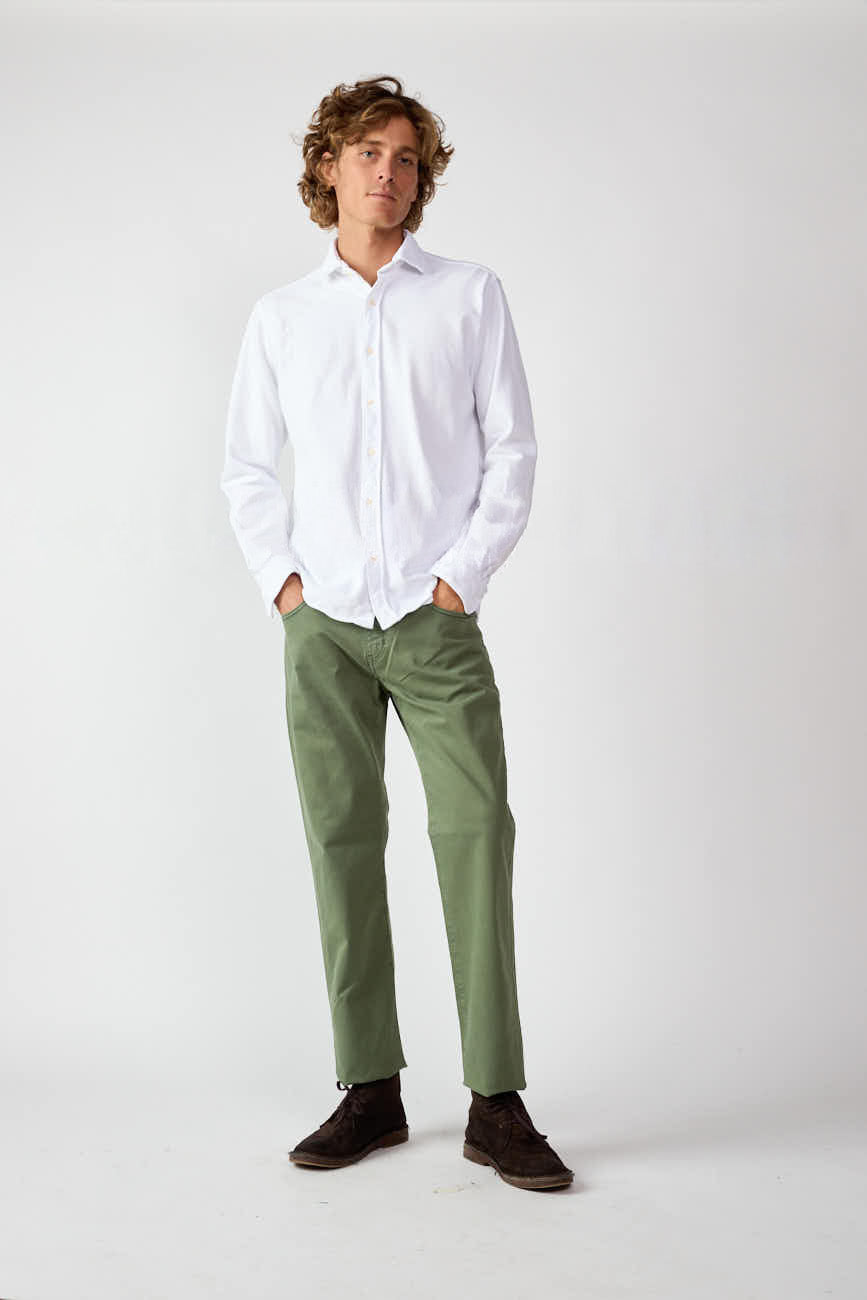 Piqué <tc>Shirt</tc> - Petroleum Green