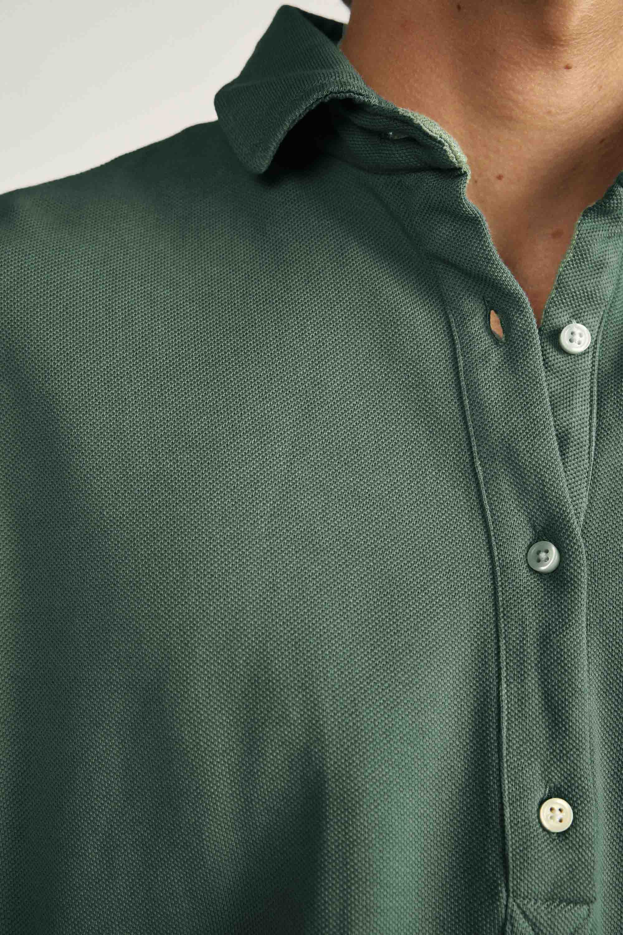 Polera de Piqué - Verde