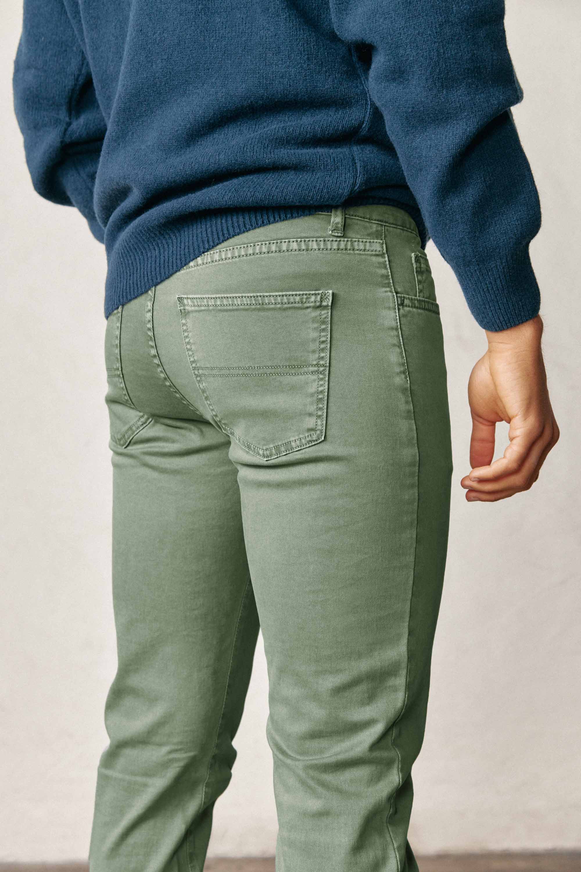 Pantalón Cinco Bolsillos - Verde - Fernando de Cárcer