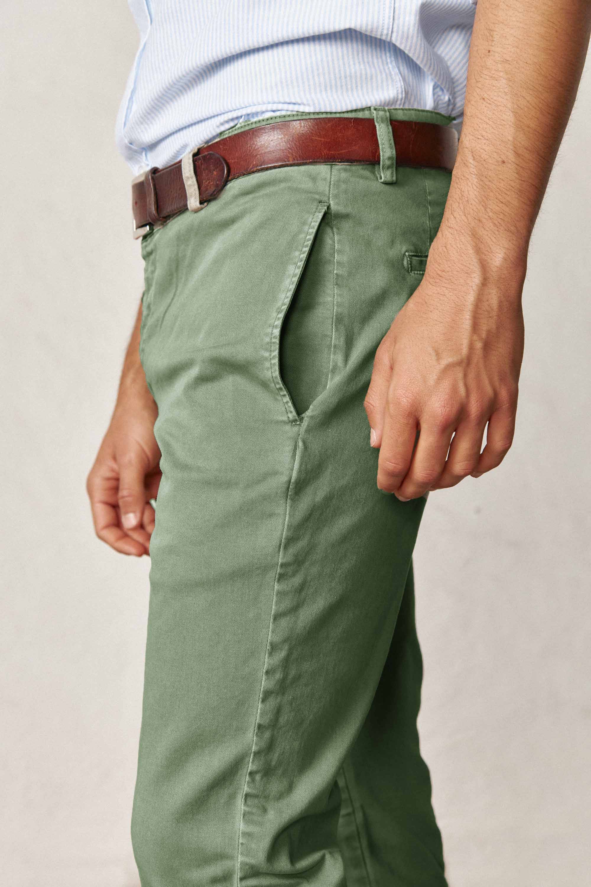 Pantalón Chino - Verde - Fernando de Cárcer