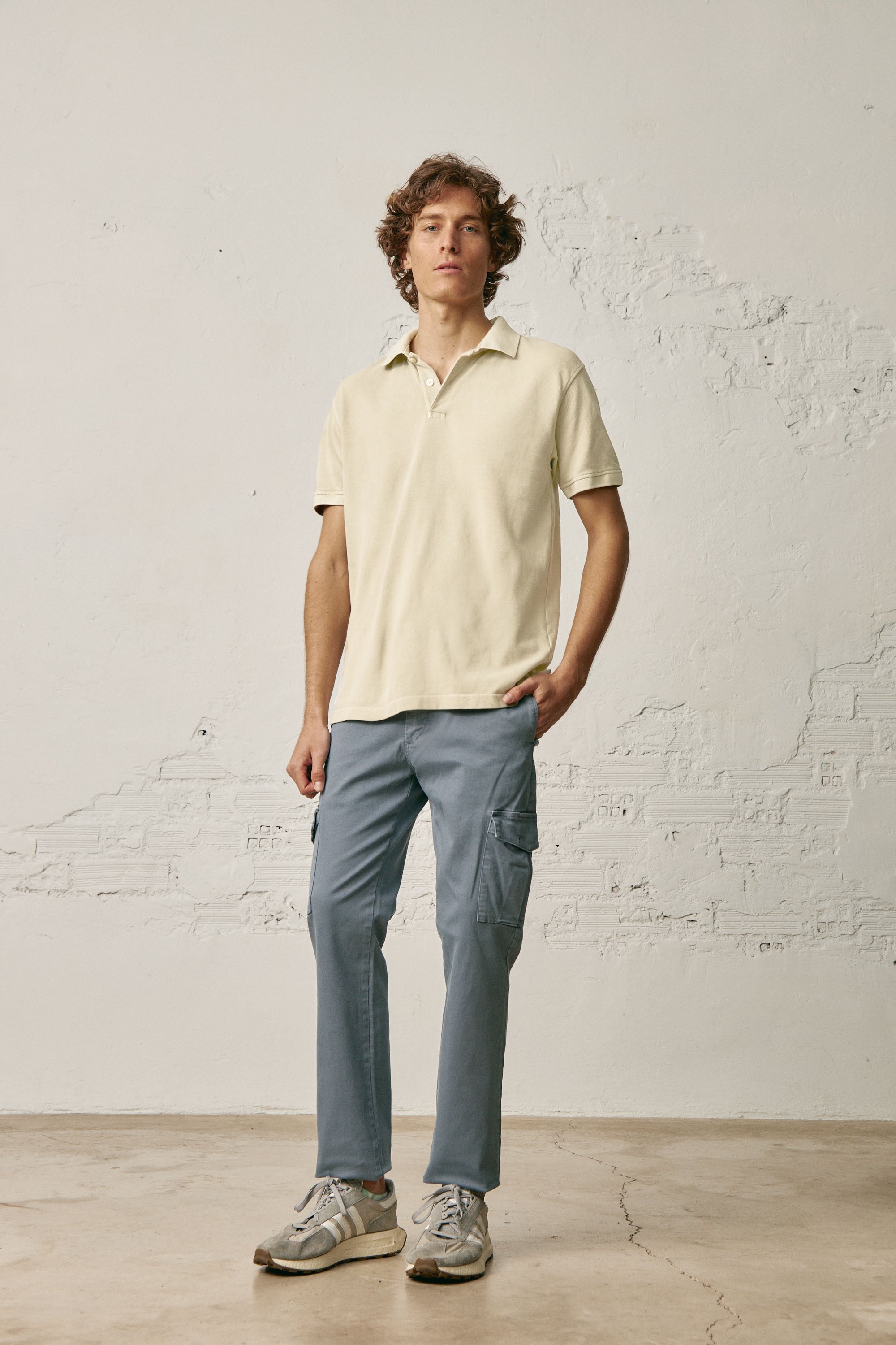 Polo Manga Corta - Crema - Fernando de Cárcer