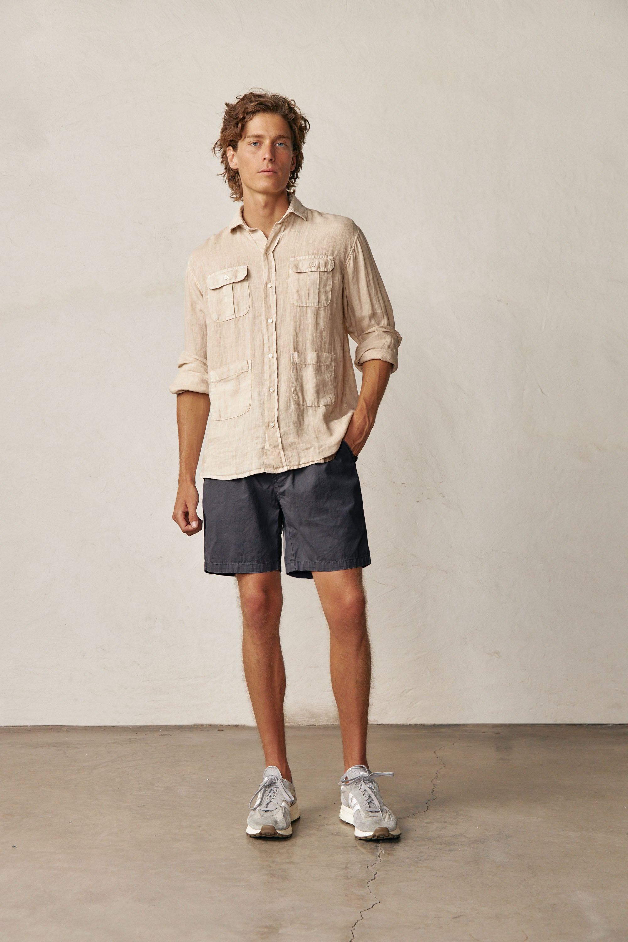 Bermudas de Popelin - Gris Oscuro - Fernando de Cárcer