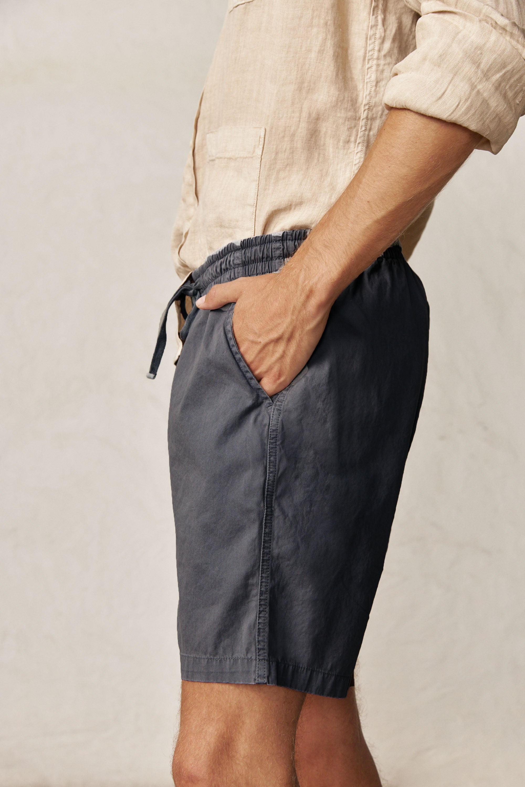 Bermudas de Popelin - Gris Oscuro - Fernando de Cárcer