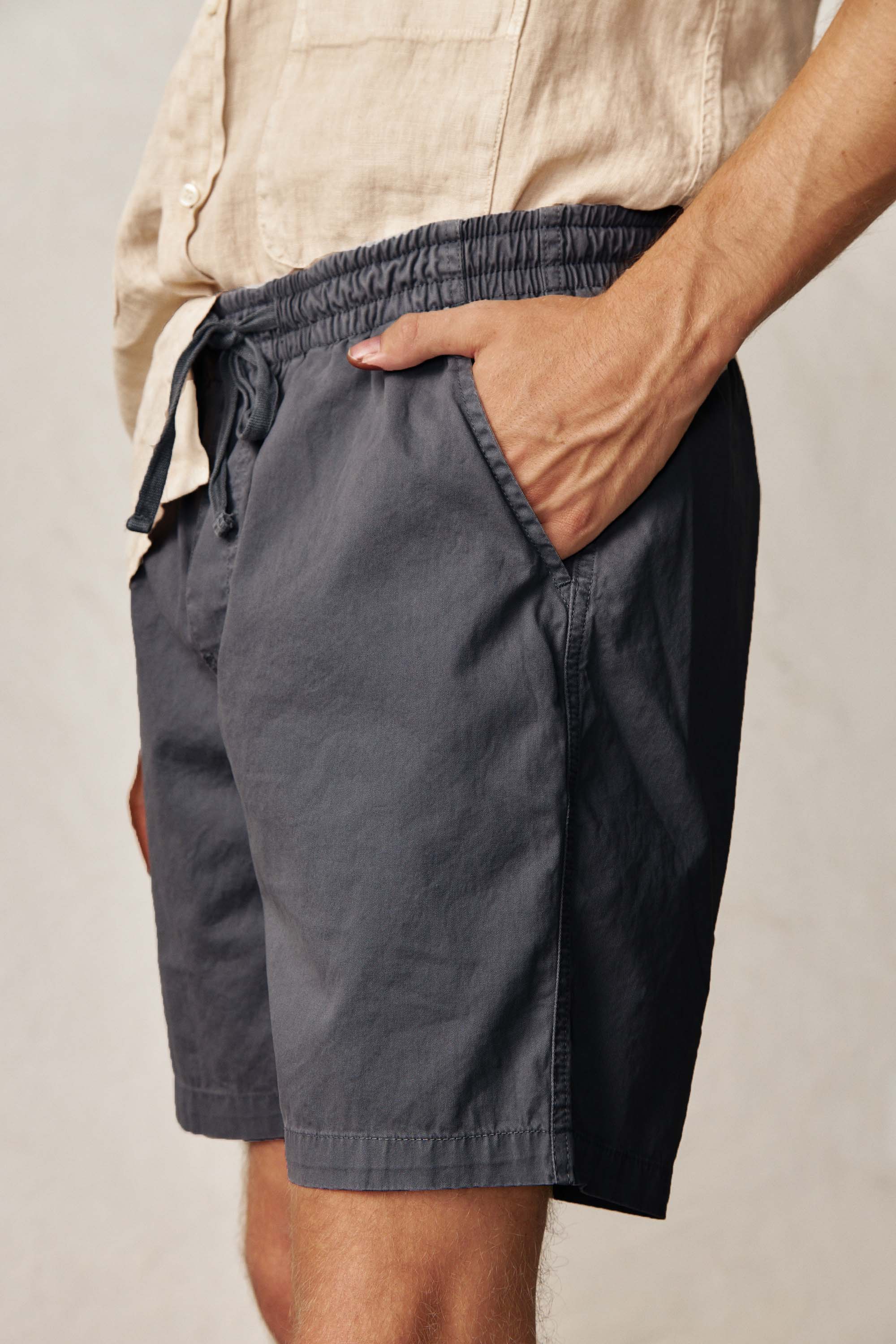 Bermudas de Popelin - Gris Oscuro - Fernando de Cárcer