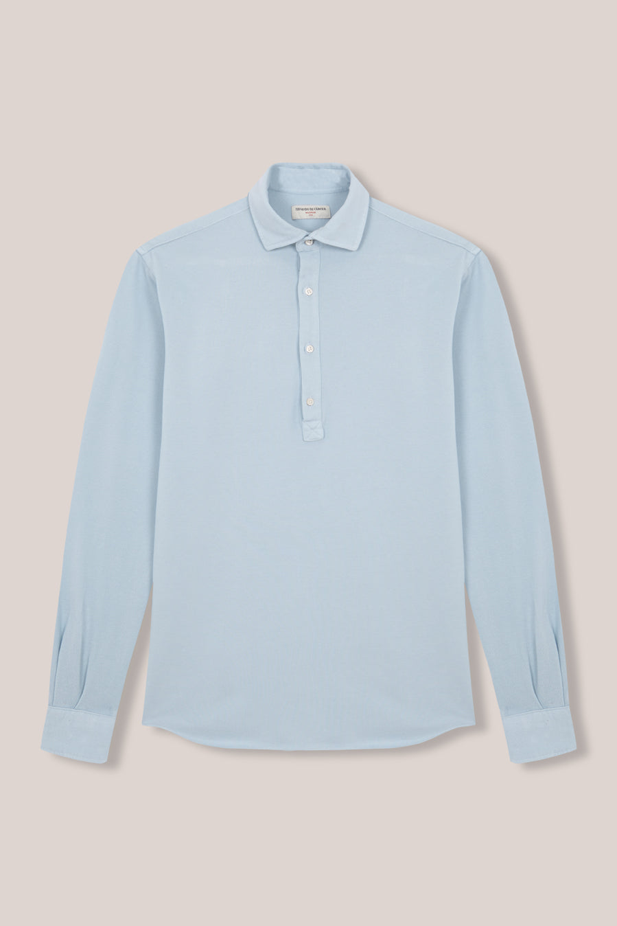 Polera de Piqué - Azul Celeste - Fernando de Cárcer