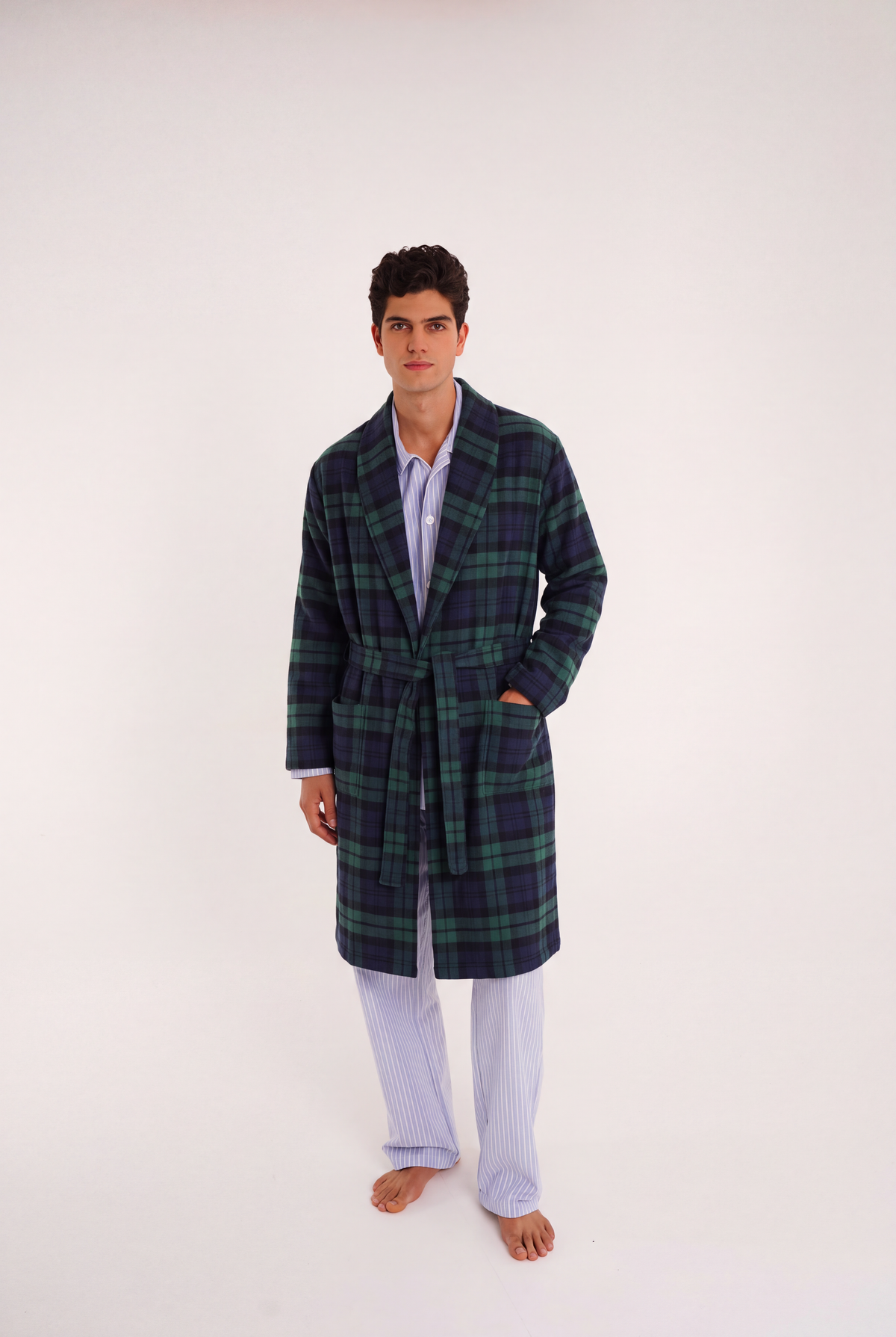 Bata Villela - Cuadros Verde y Marino - Fernando de Cárcer