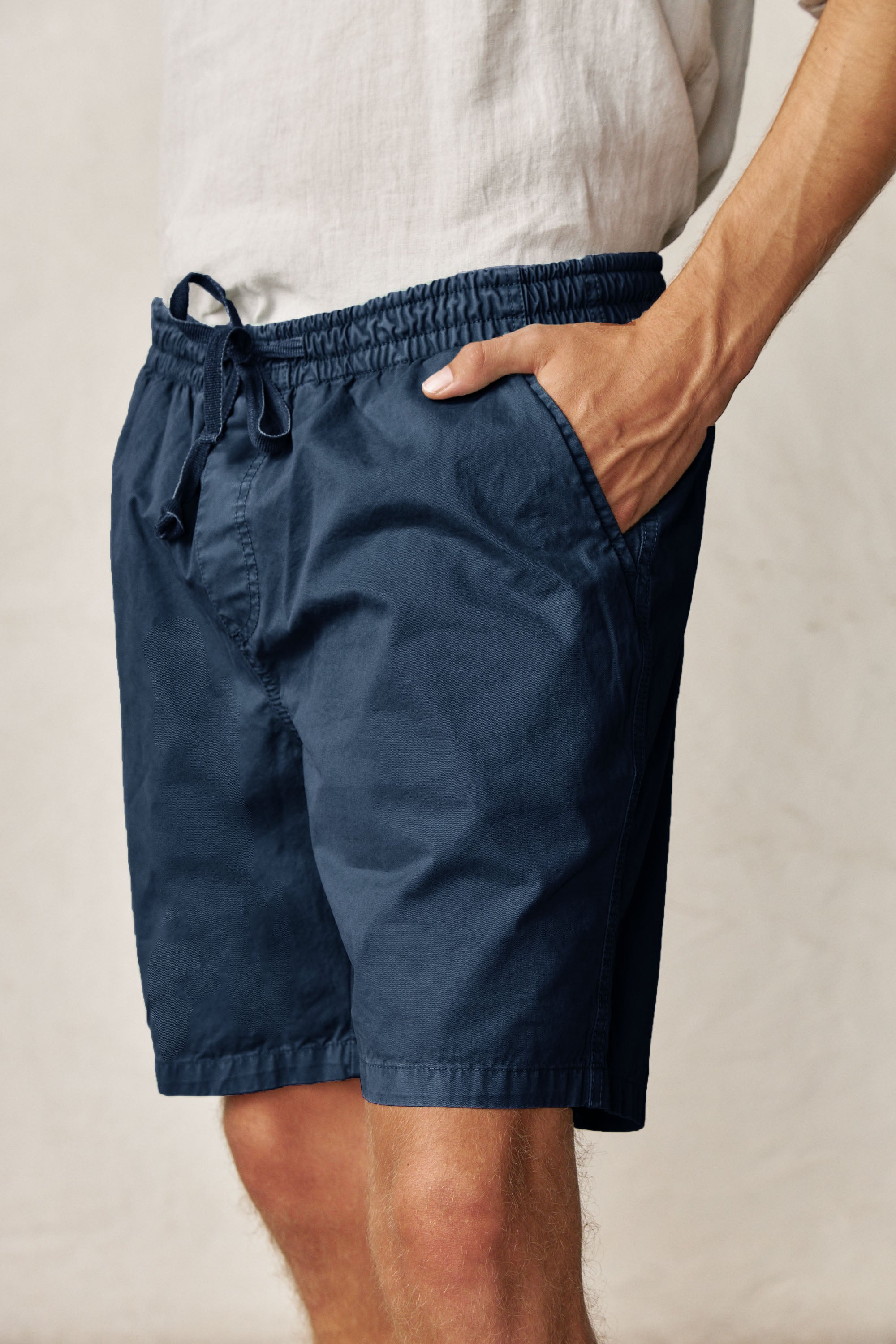 Bermudas de Popelín - Azul Marino