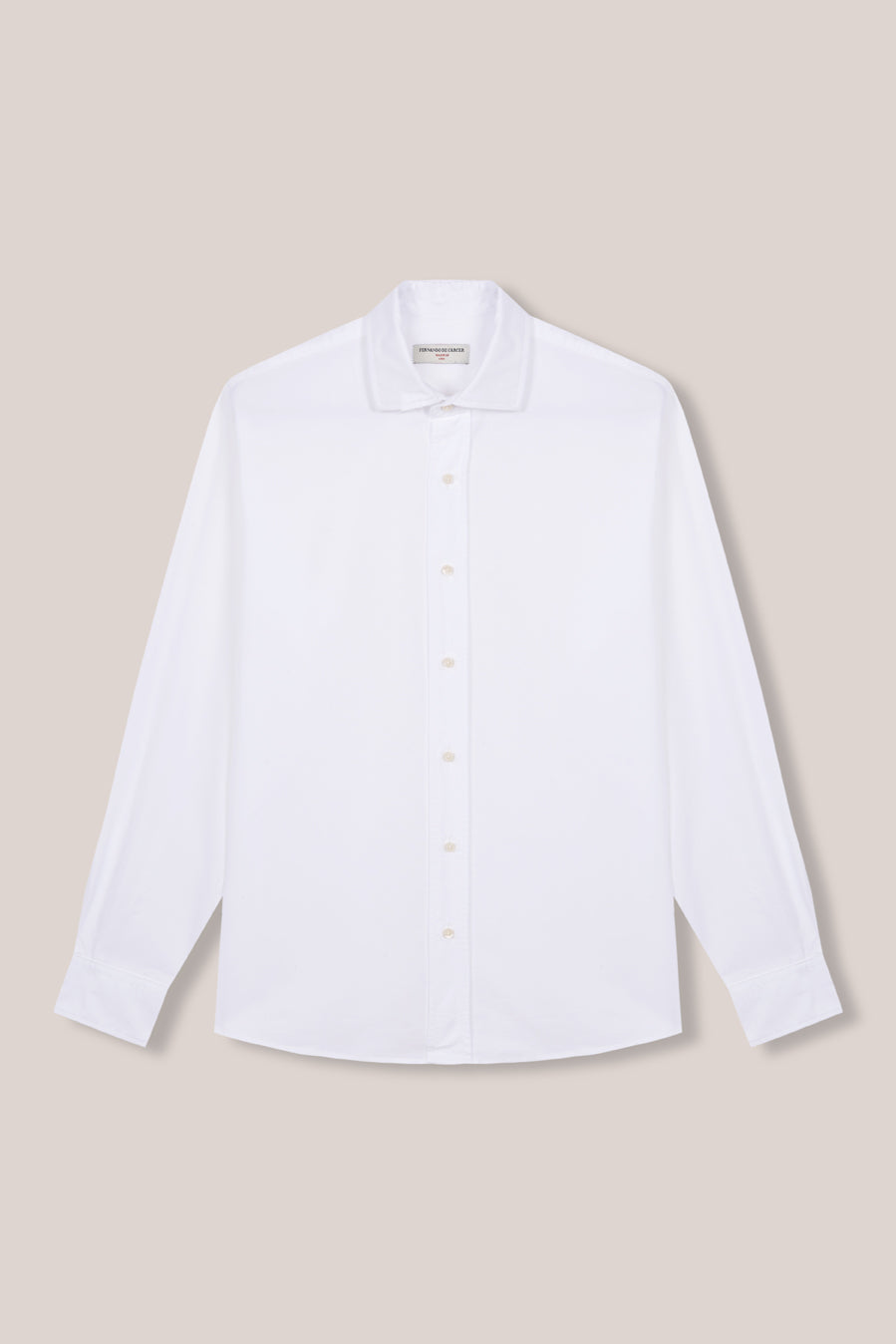 Camisa de Algodón - Oxford Blanca - Fernando de Cárcer