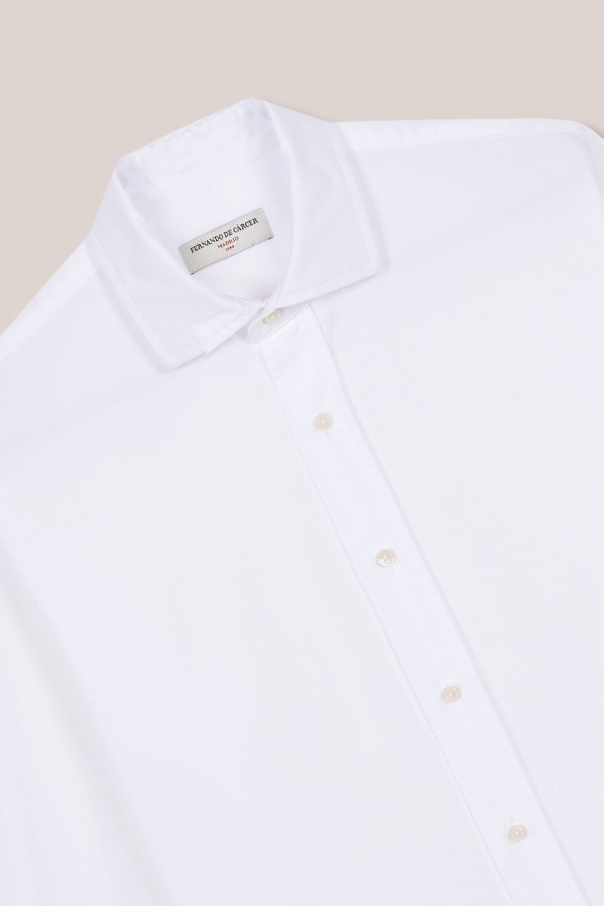 Camisa de Algodón - Oxford Blanca - Fernando de Cárcer