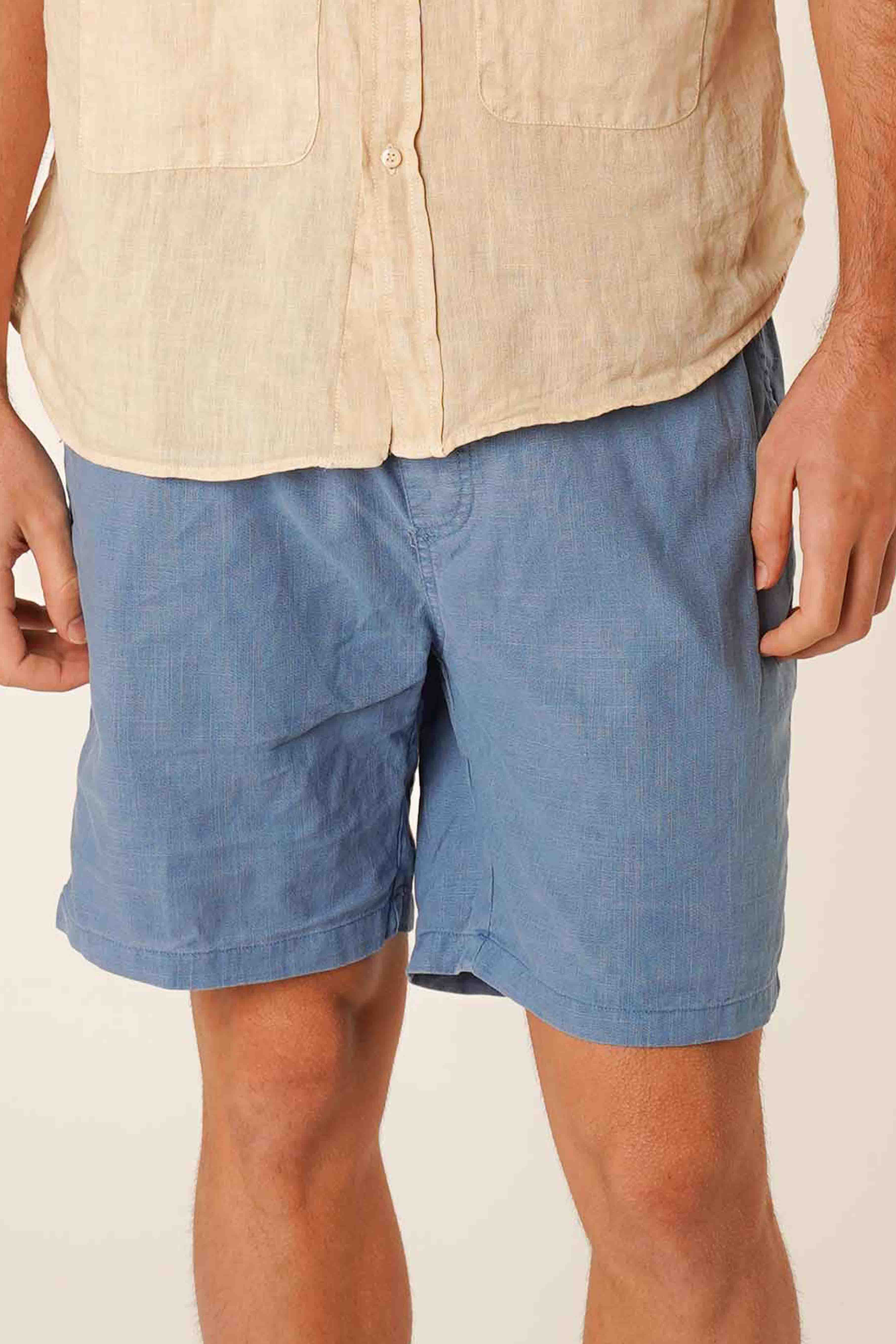 Bermudas de Lino - Azul - Fernando de Cárcer