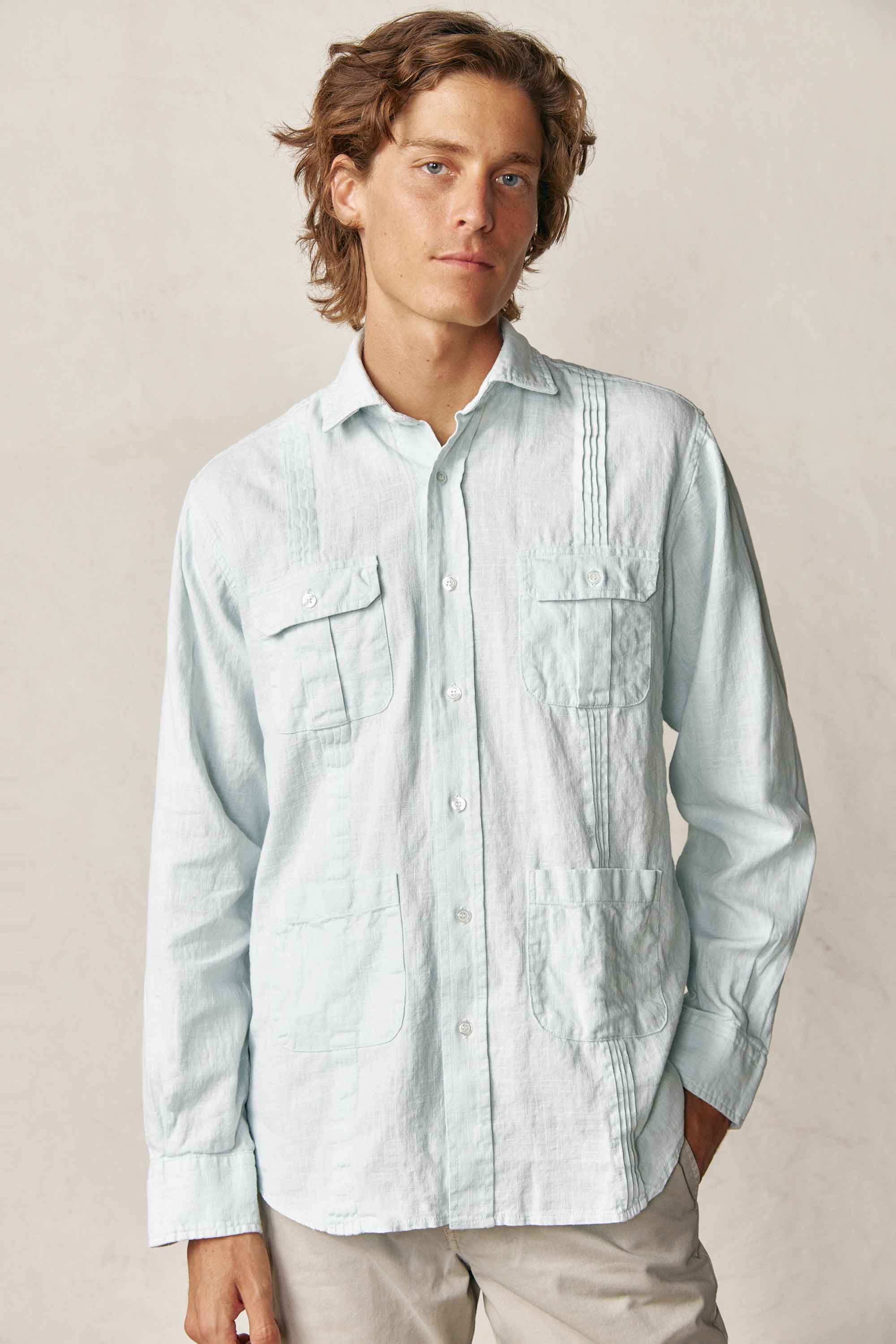 Camisa de 2024 guayabera