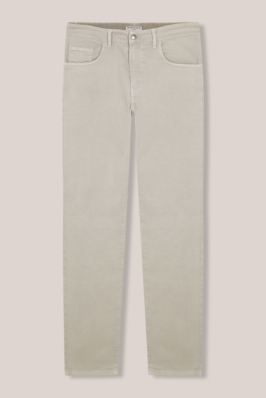 Pantalón Cinco Bolsillos - Beige Tostado - Fernando de Cárcer