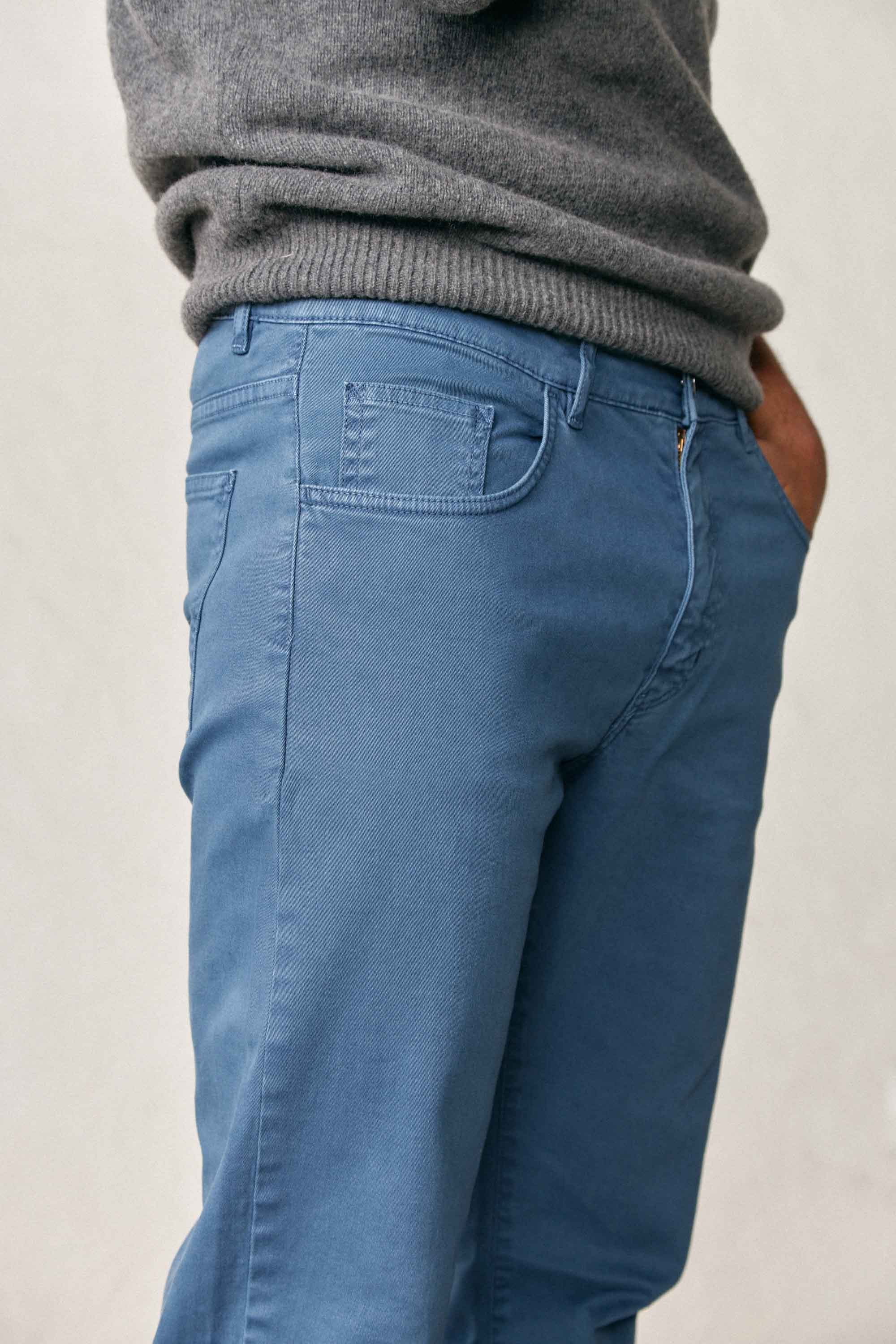 Pantalón Cinco Bolsillos - Azul
