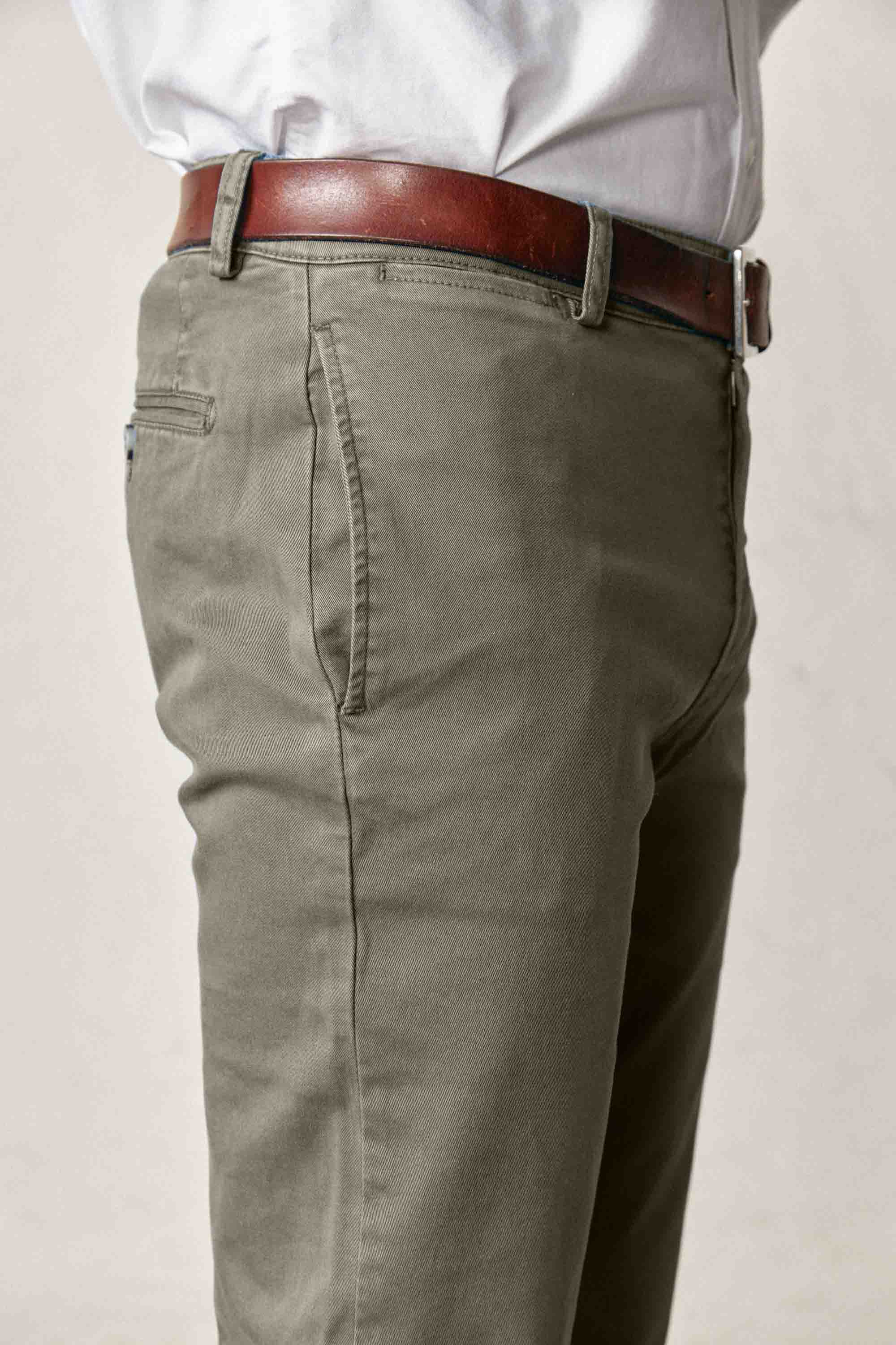 Pantalón Chino - Verde Khaki - Fernando de Cárcer