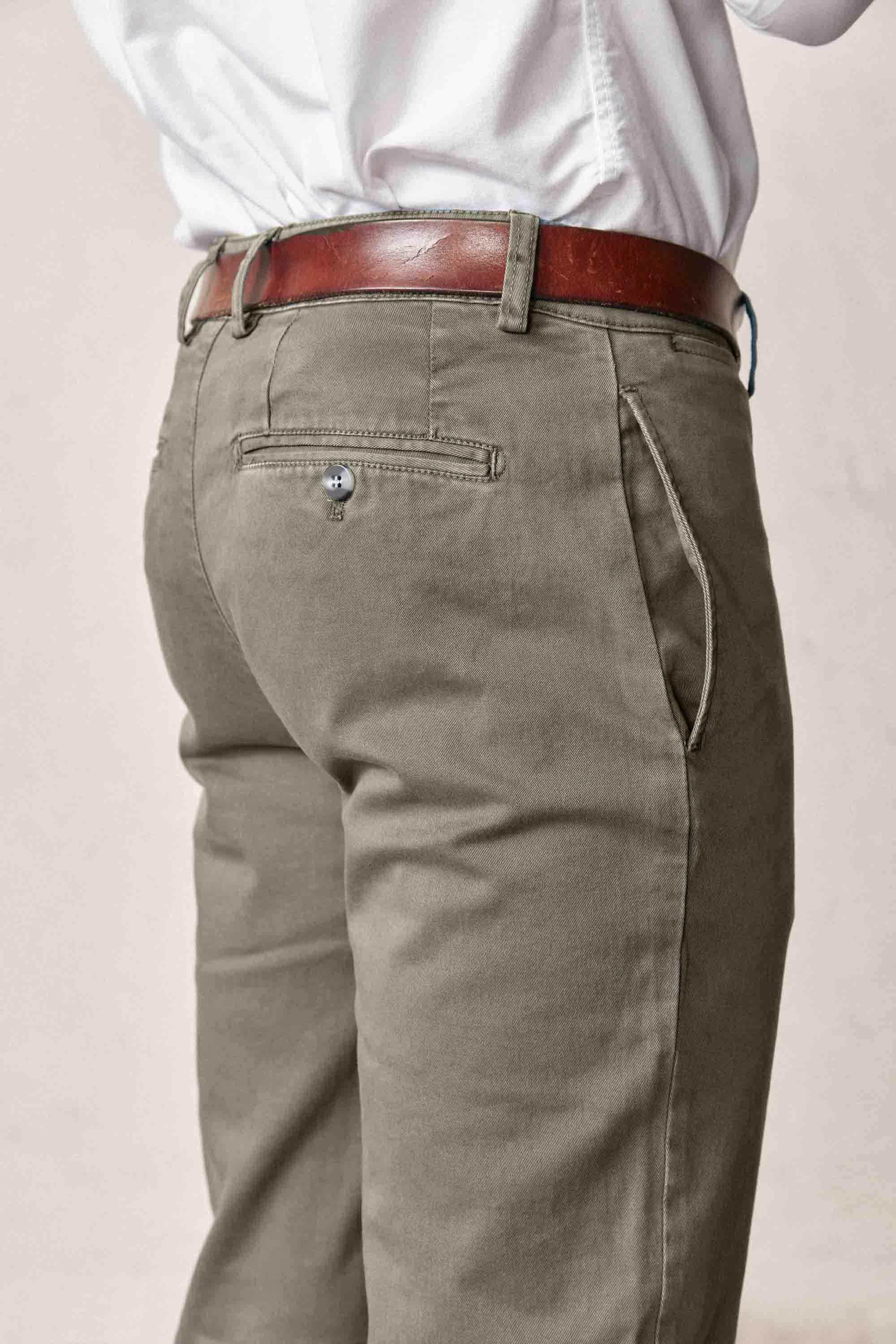 Pantalón Chino - Verde Khaki - Fernando de Cárcer