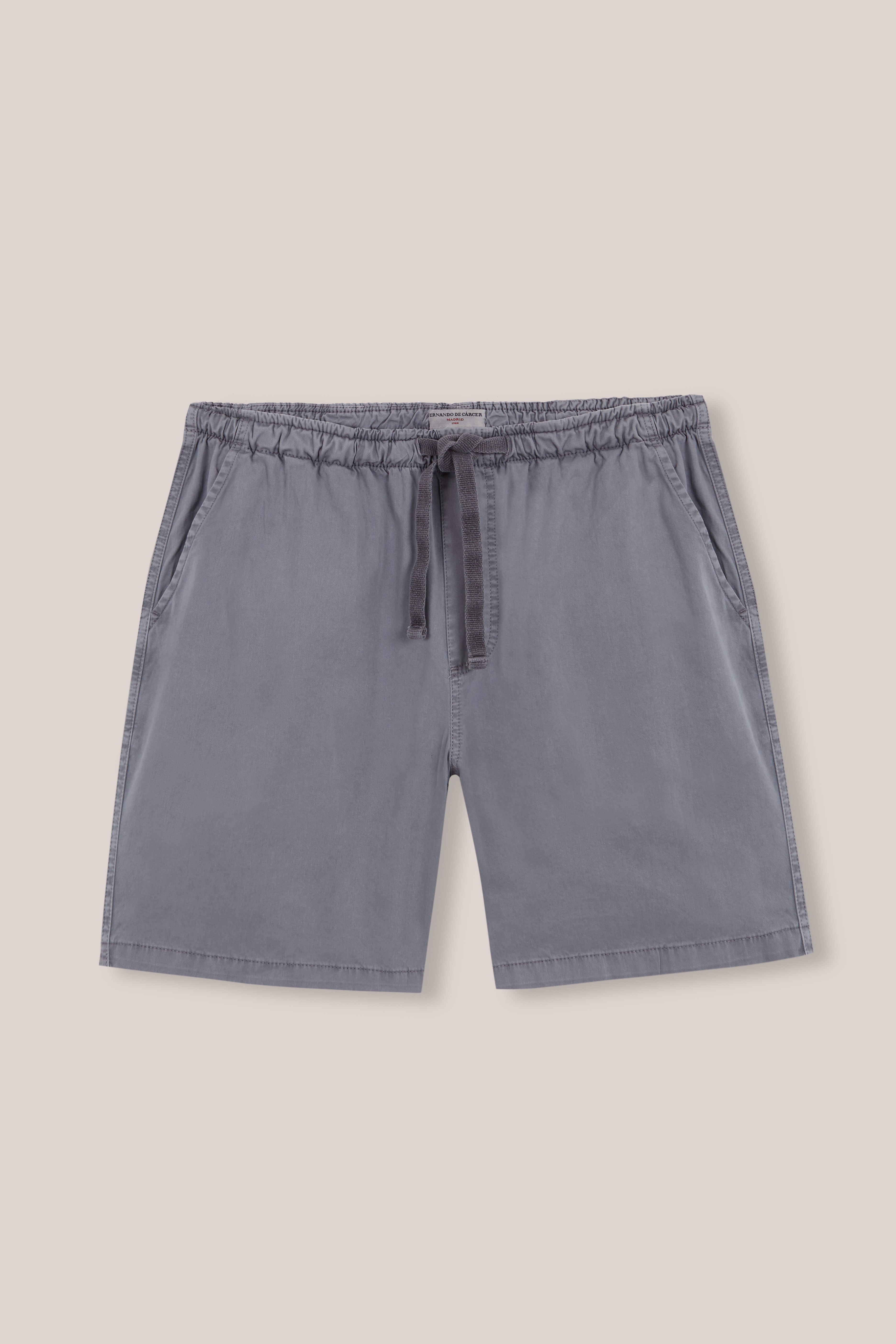 Bermudas de Popelín - Gris