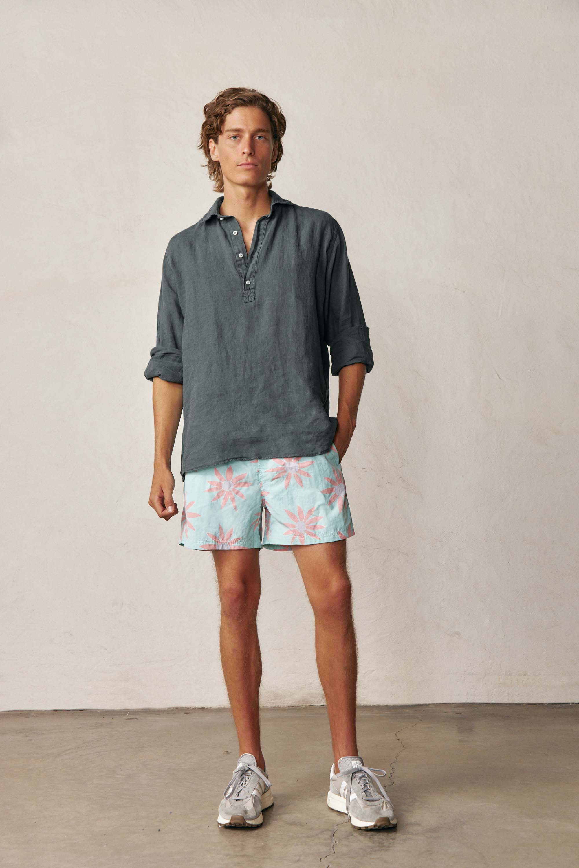 <tc>Polera</tc> of <tc>Linen</tc> - White