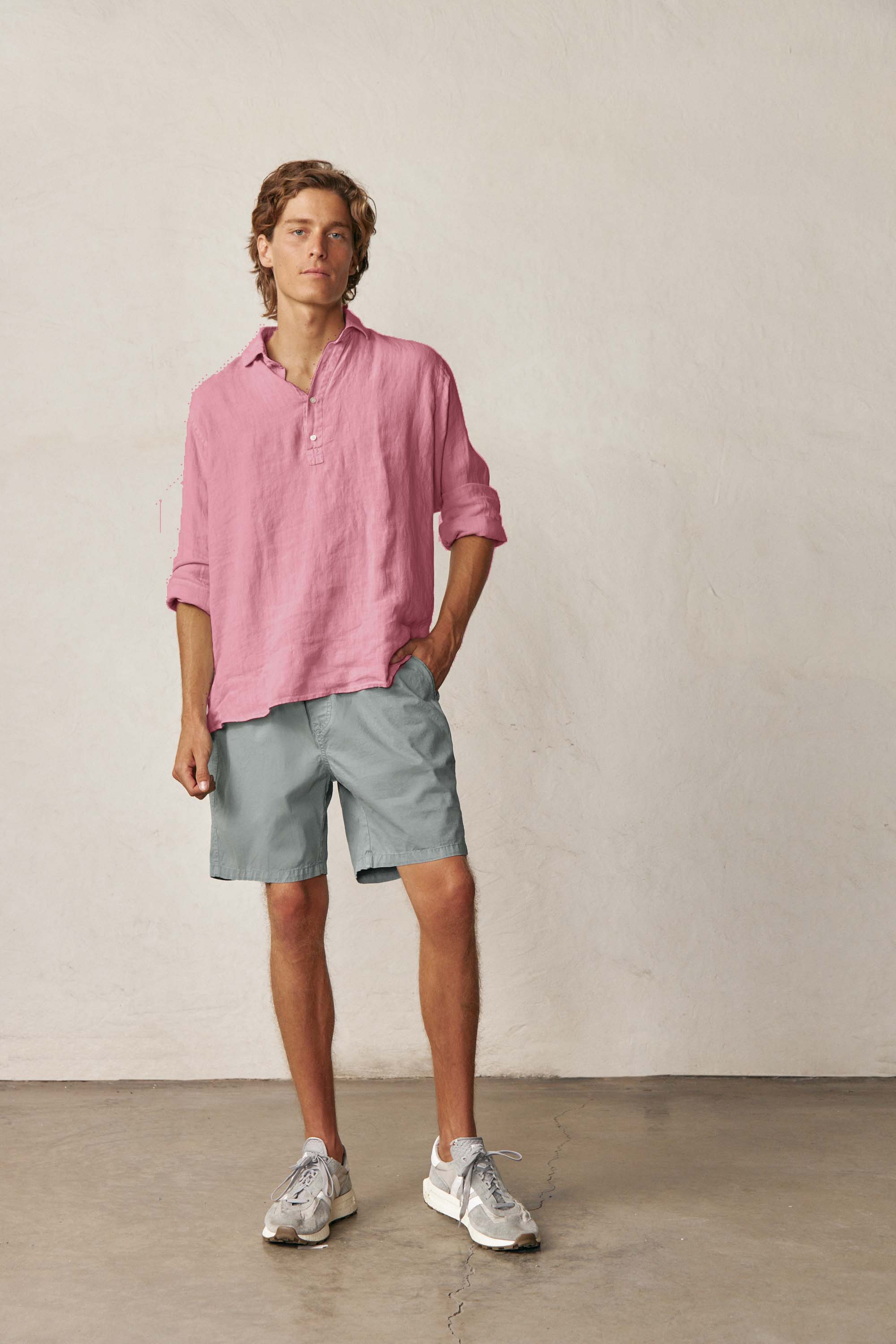 <tc>Polera</tc> of <tc>Linen</tc> - White