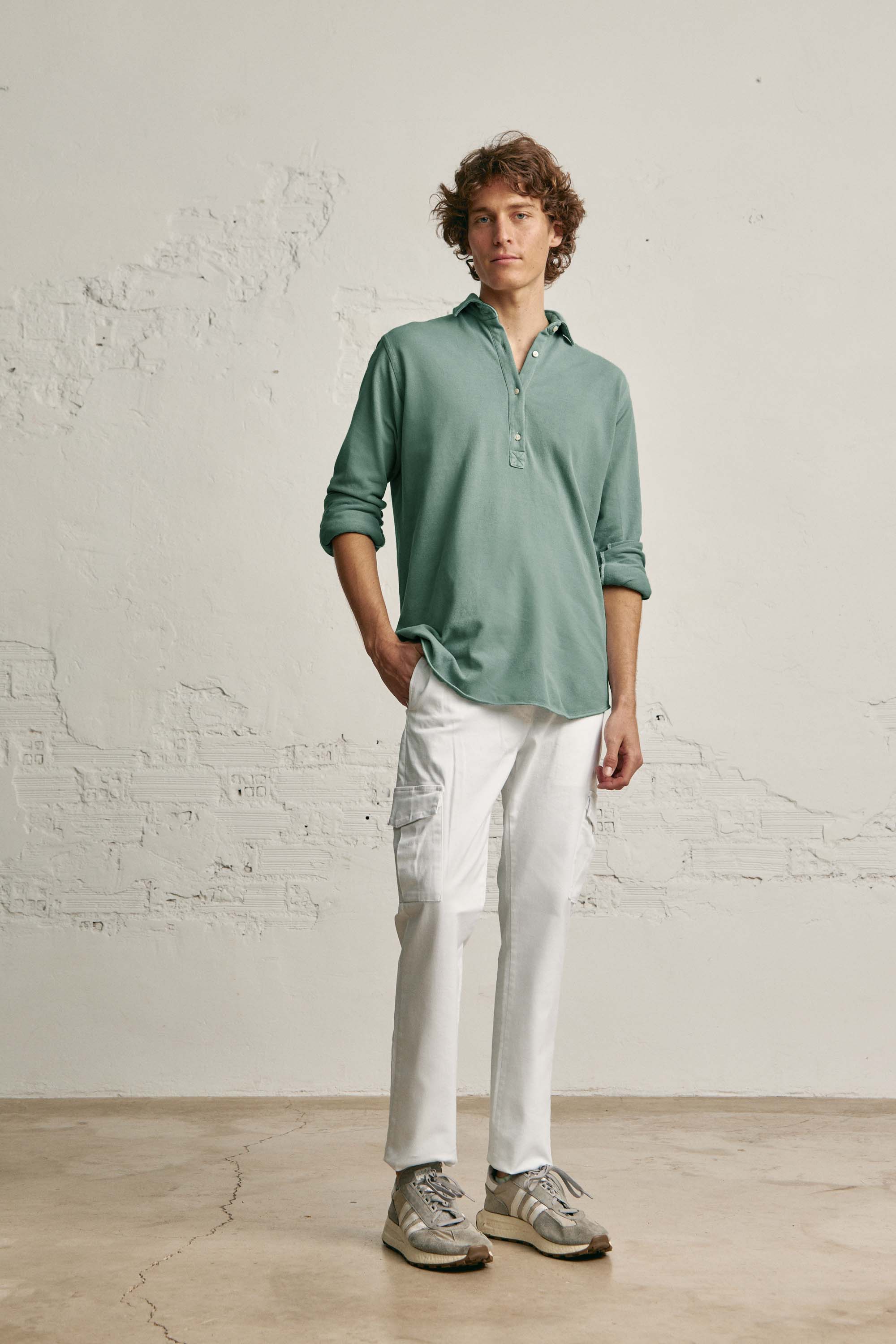 Polera de Piqué - Verde